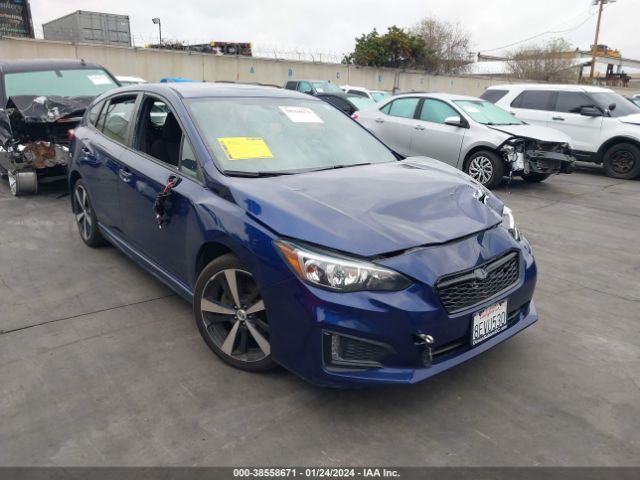 SUBARU IMPREZA 2018 4s3gtam66j3733647