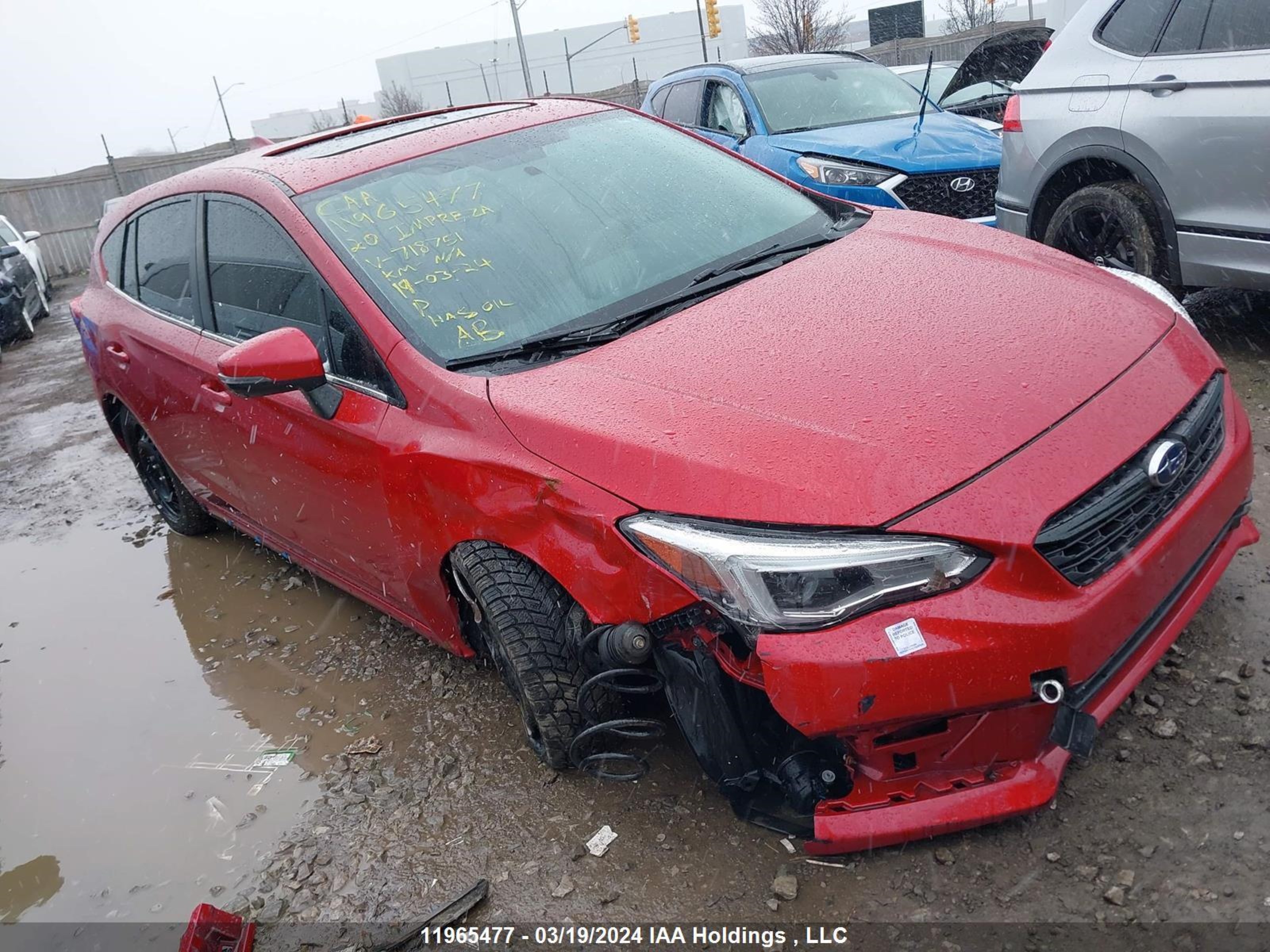 SUBARU IMPREZA 2020 4s3gtau6xl3718751