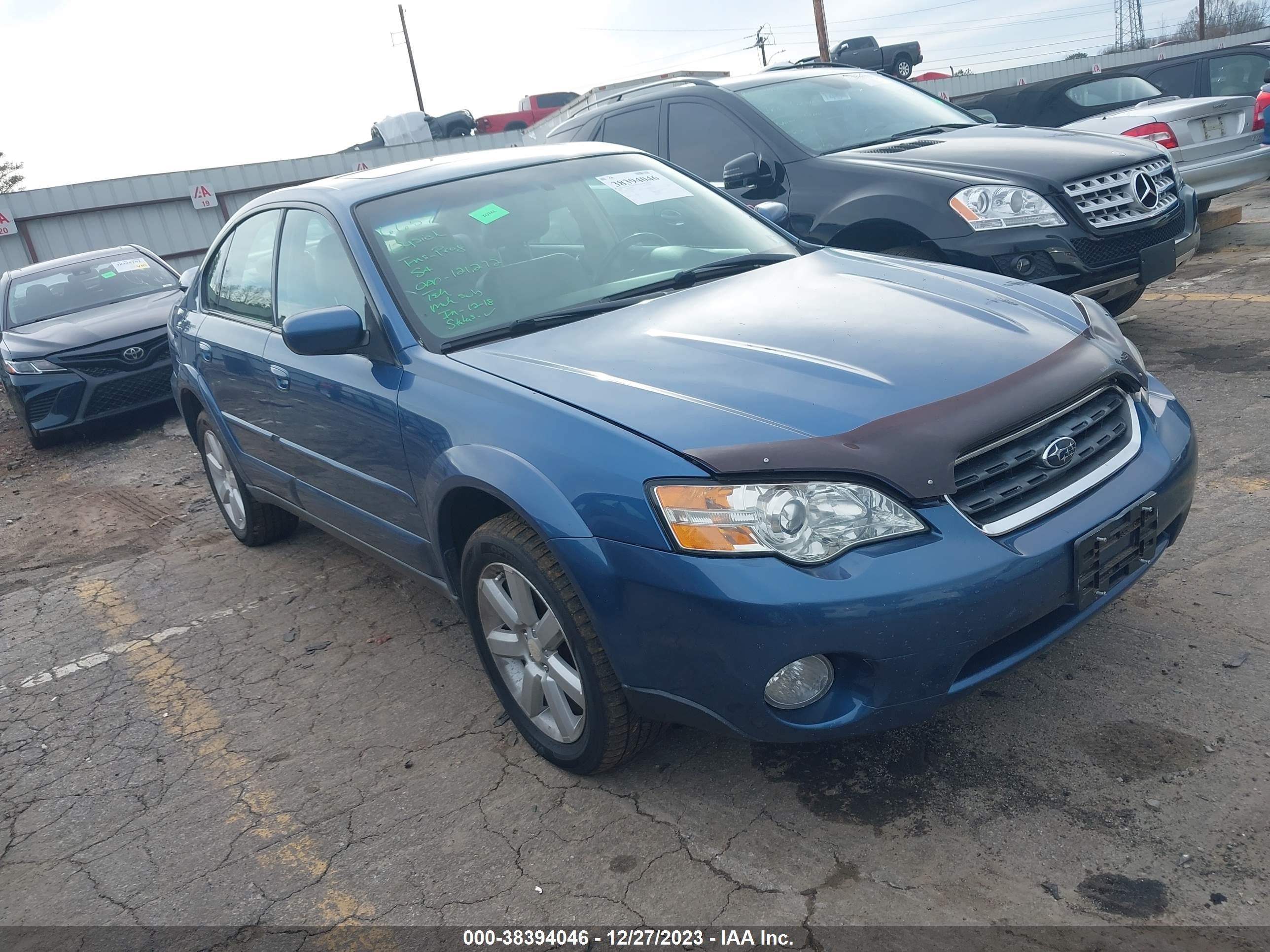 SUBARU OUTBACK 2007 4s4bl62c677213039