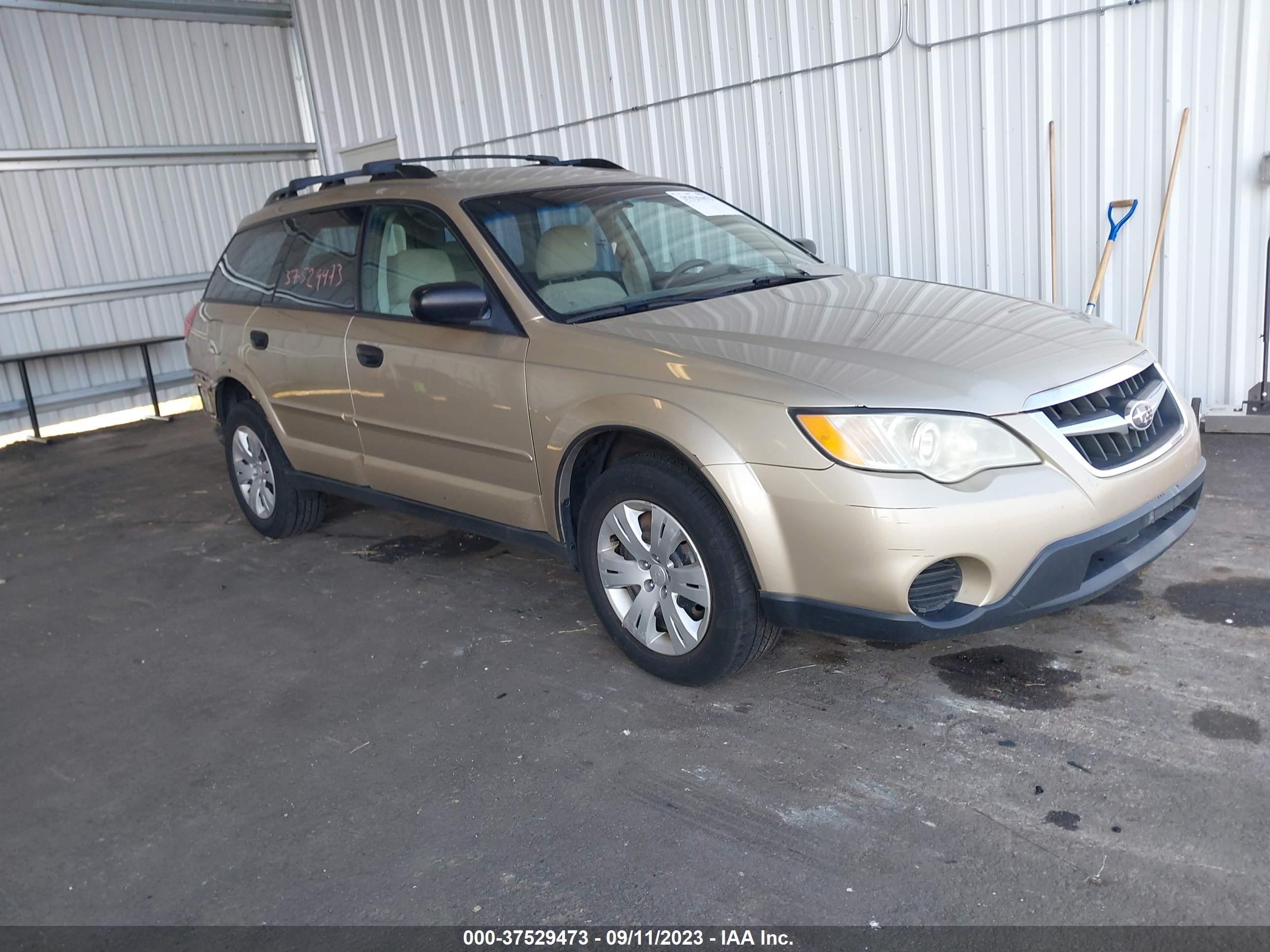 SUBARU OUTBACK 2008 4s4bp60c087308463