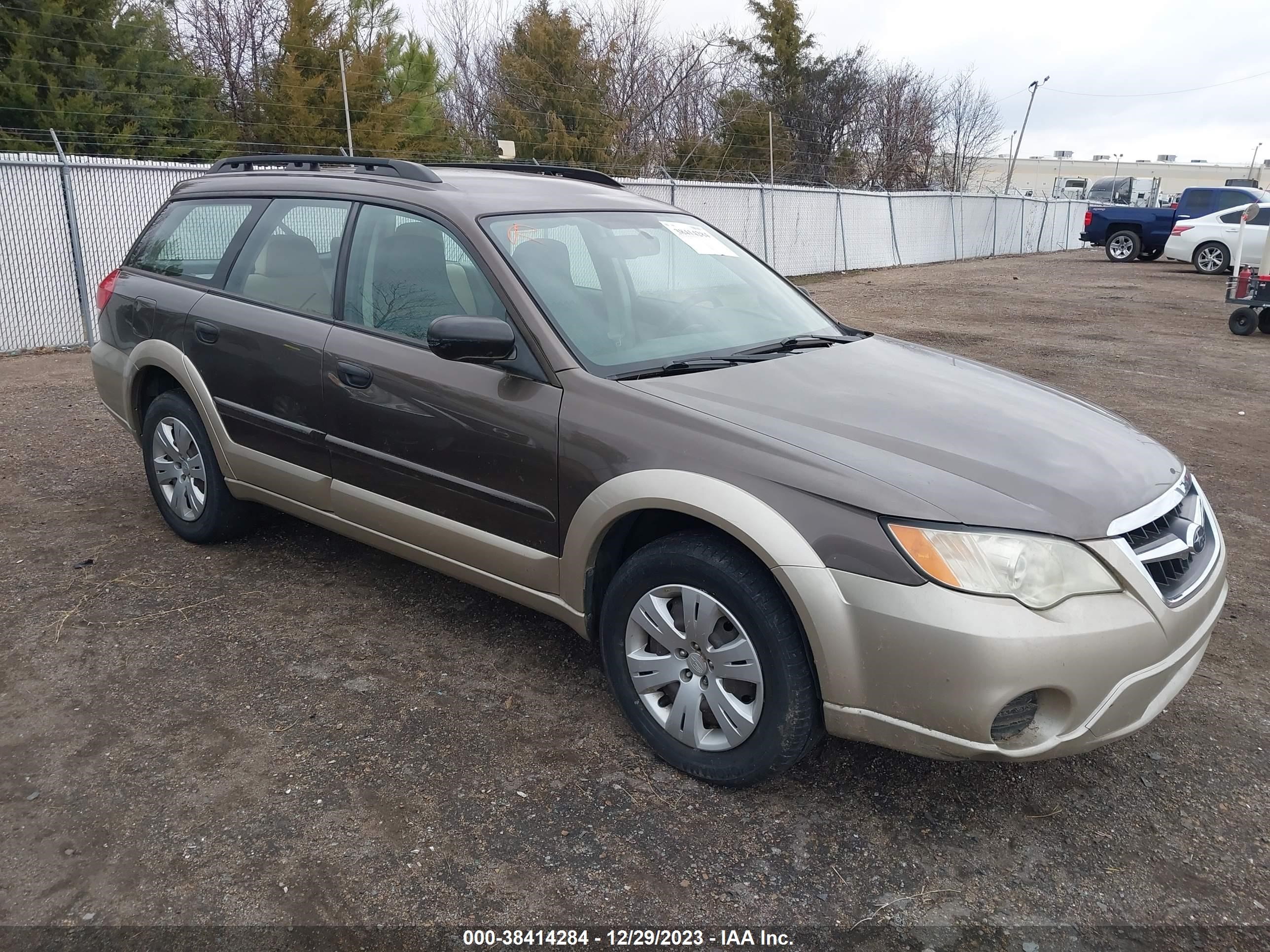 SUBARU OUTBACK 2008 4s4bp60c087354083