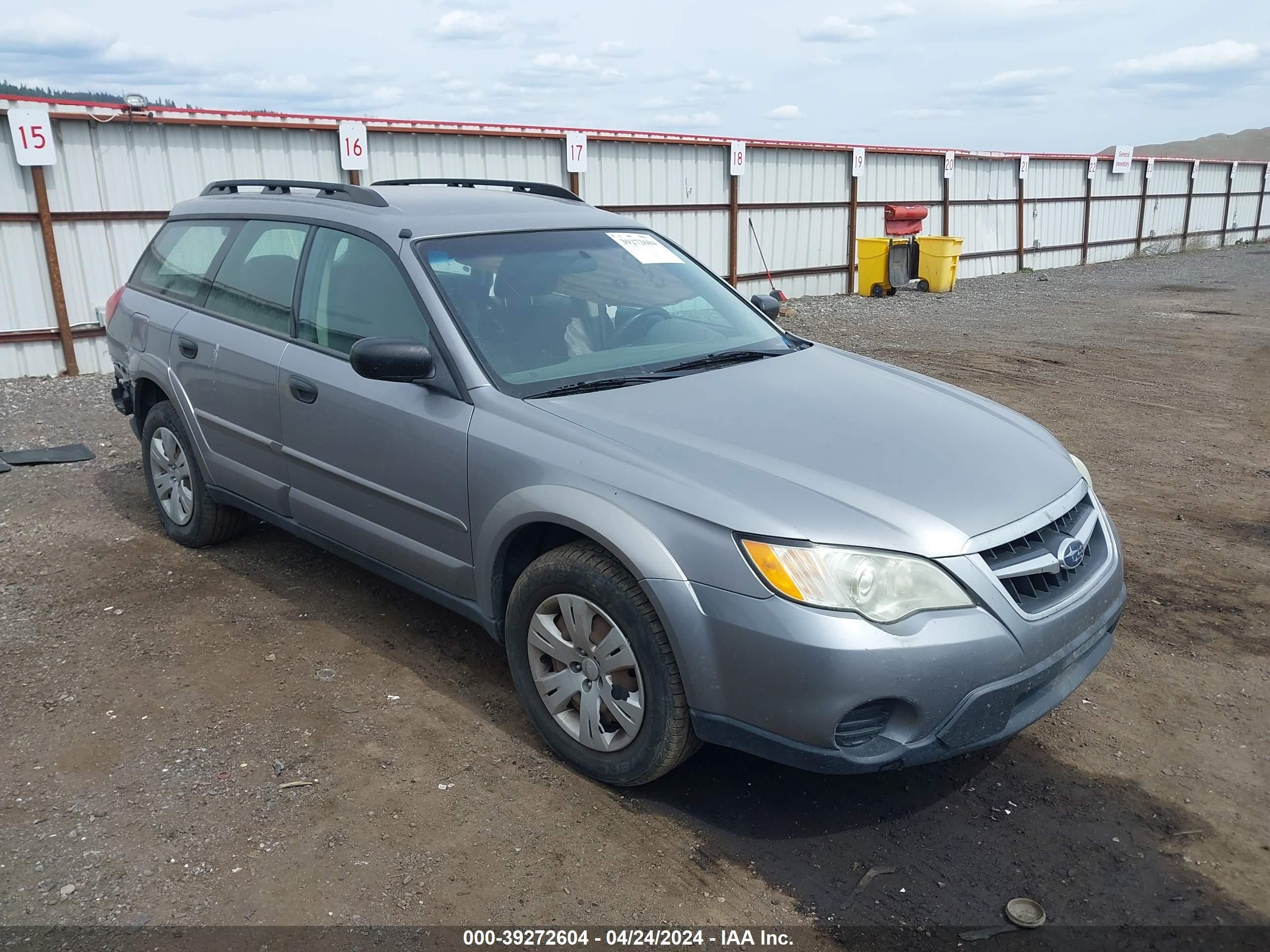 SUBARU OUTBACK 2009 4s4bp60c096320782