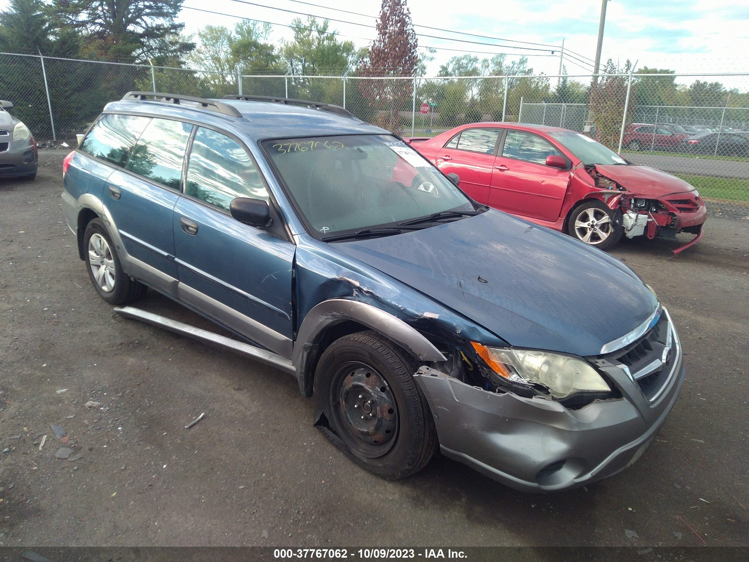 SUBARU OUTBACK 2009 4s4bp60c097331601