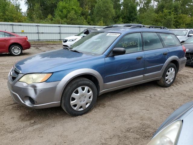 SUBARU OUTBACK 2008 4s4bp60c187343335