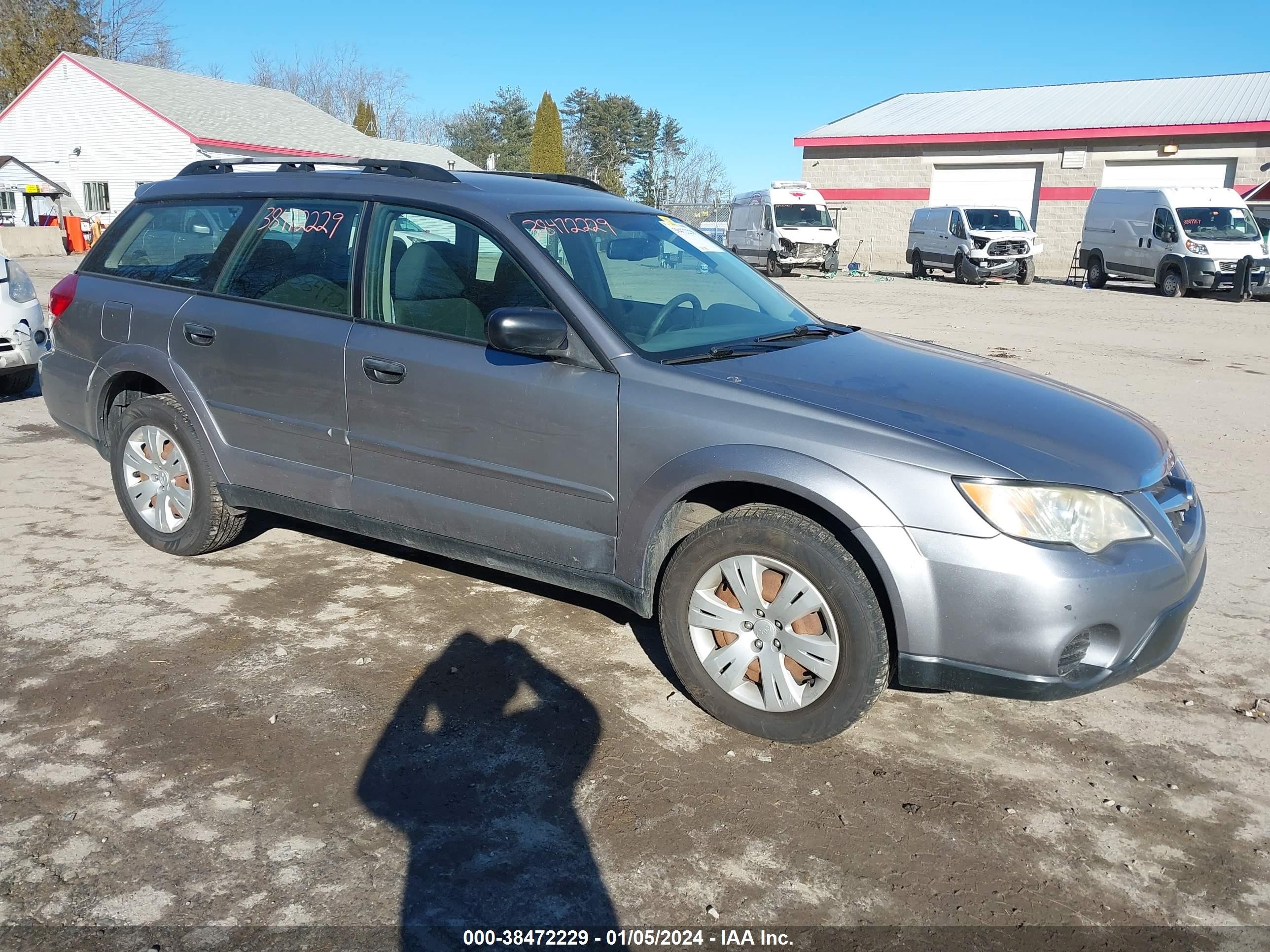 SUBARU OUTBACK 2008 4s4bp60c187355923