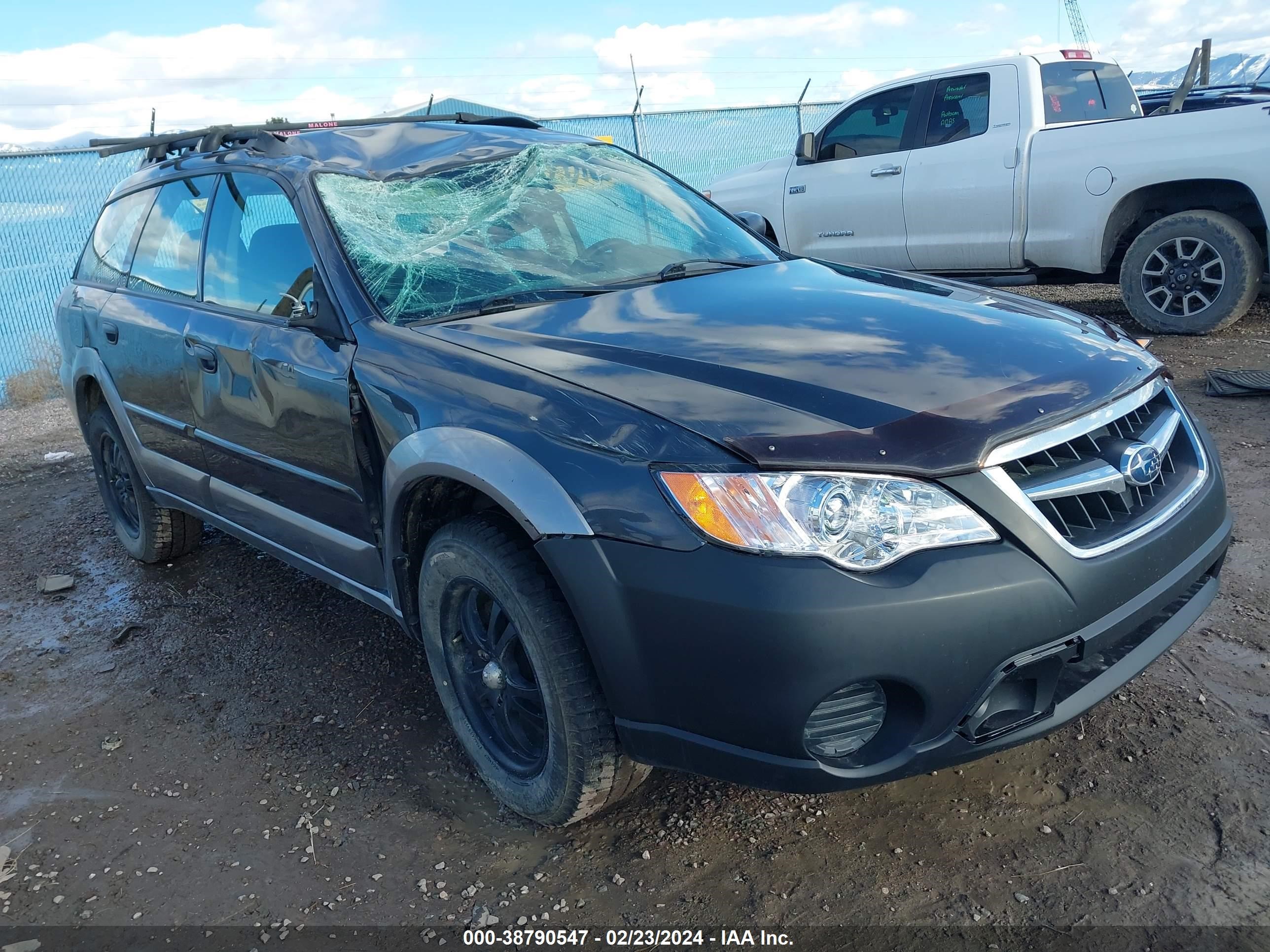 SUBARU OUTBACK 2009 4s4bp60c196326123