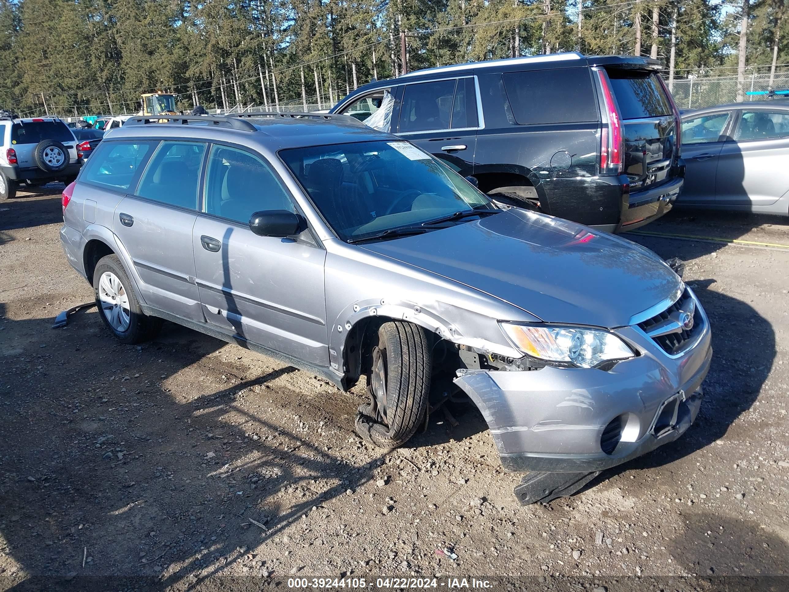 SUBARU OUTBACK 2008 4s4bp60c287361648