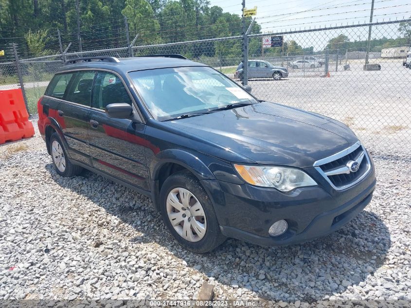 SUBARU OUTBACK 2009 4s4bp60c397316784