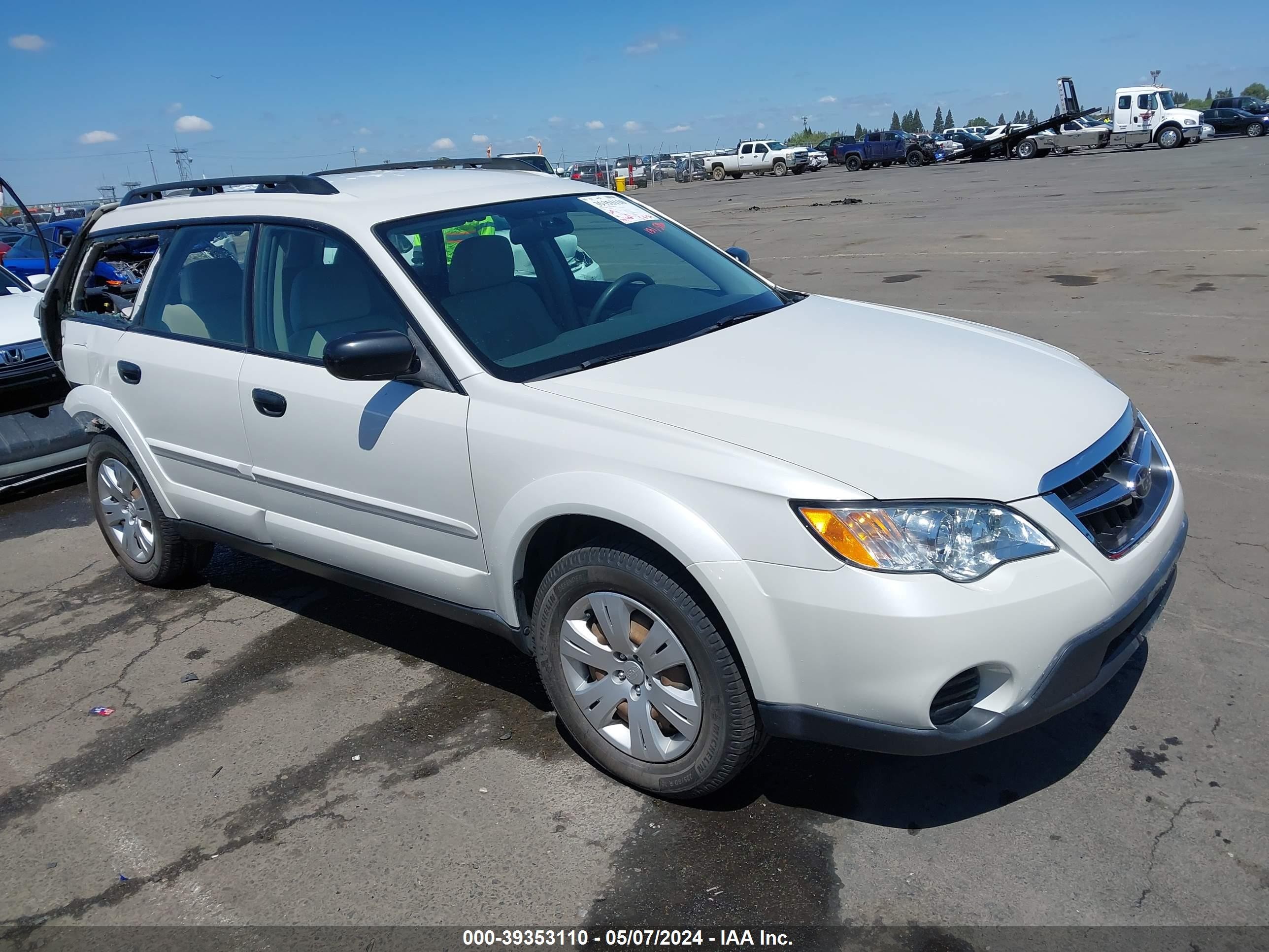 SUBARU OUTBACK 2009 4s4bp60c496322194