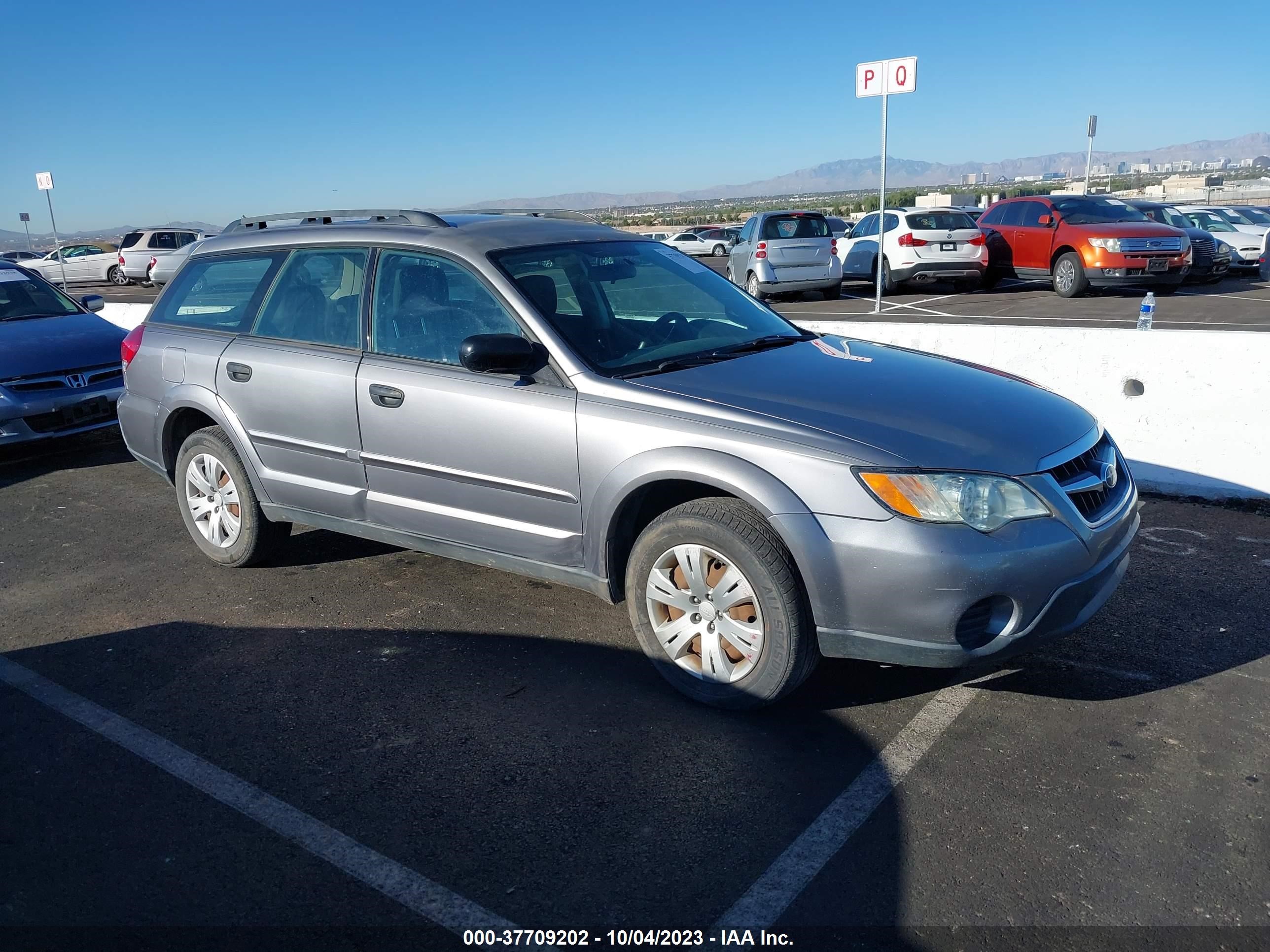 SUBARU OUTBACK 2008 4s4bp60c987312074