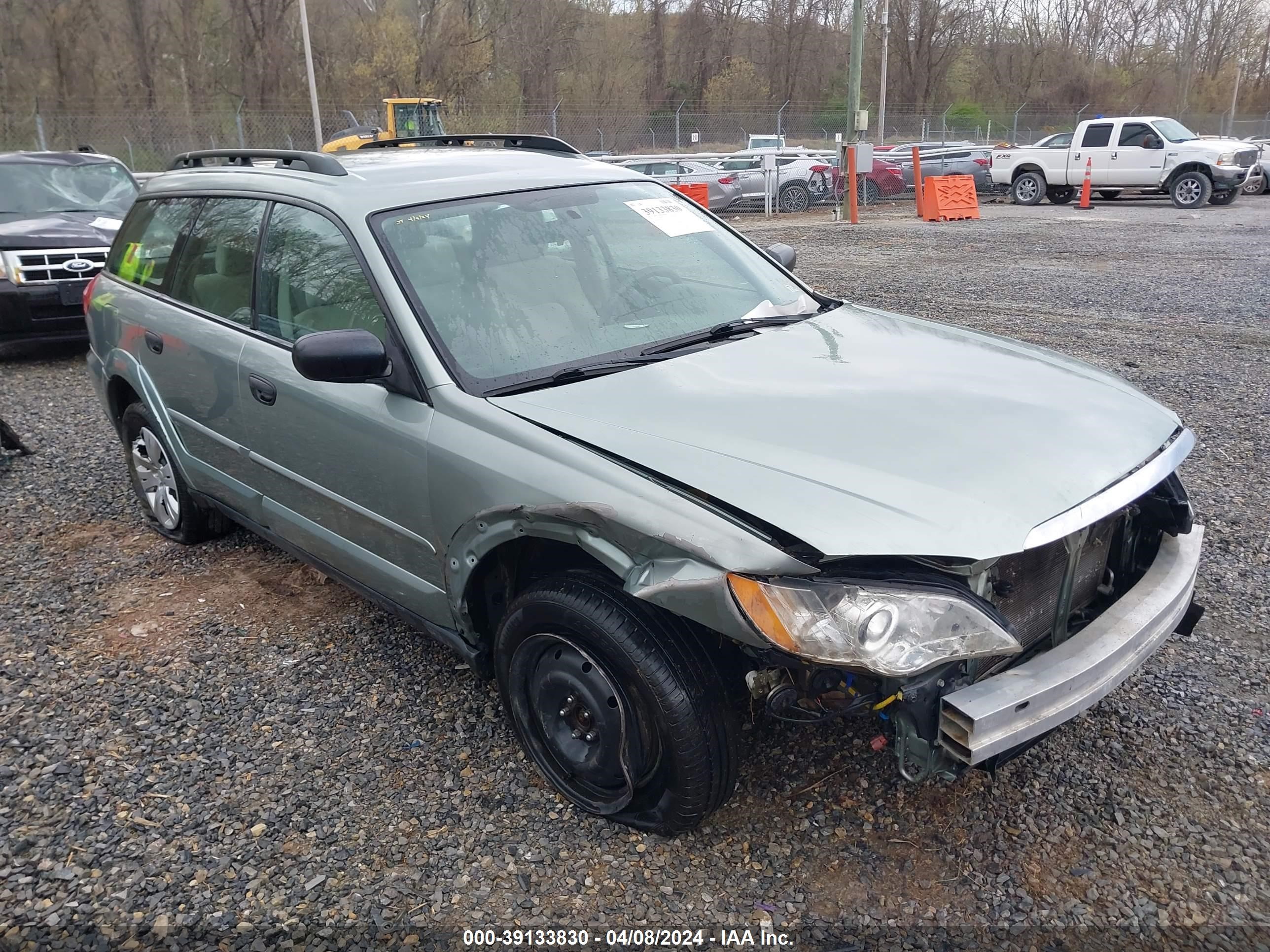 SUBARU OUTBACK 2009 4s4bp60c996310834