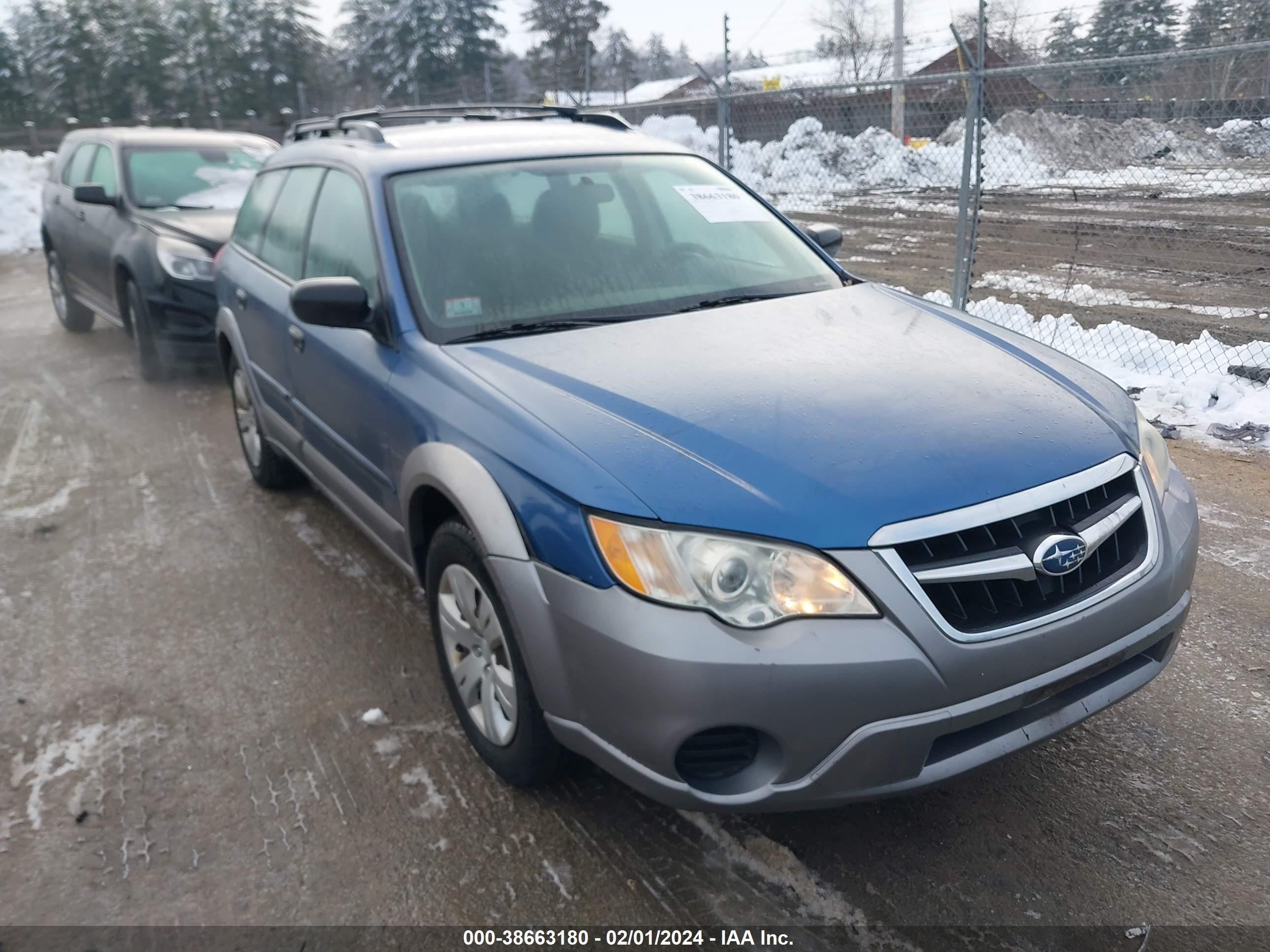 SUBARU OUTBACK 2008 4s4bp60cx87356648