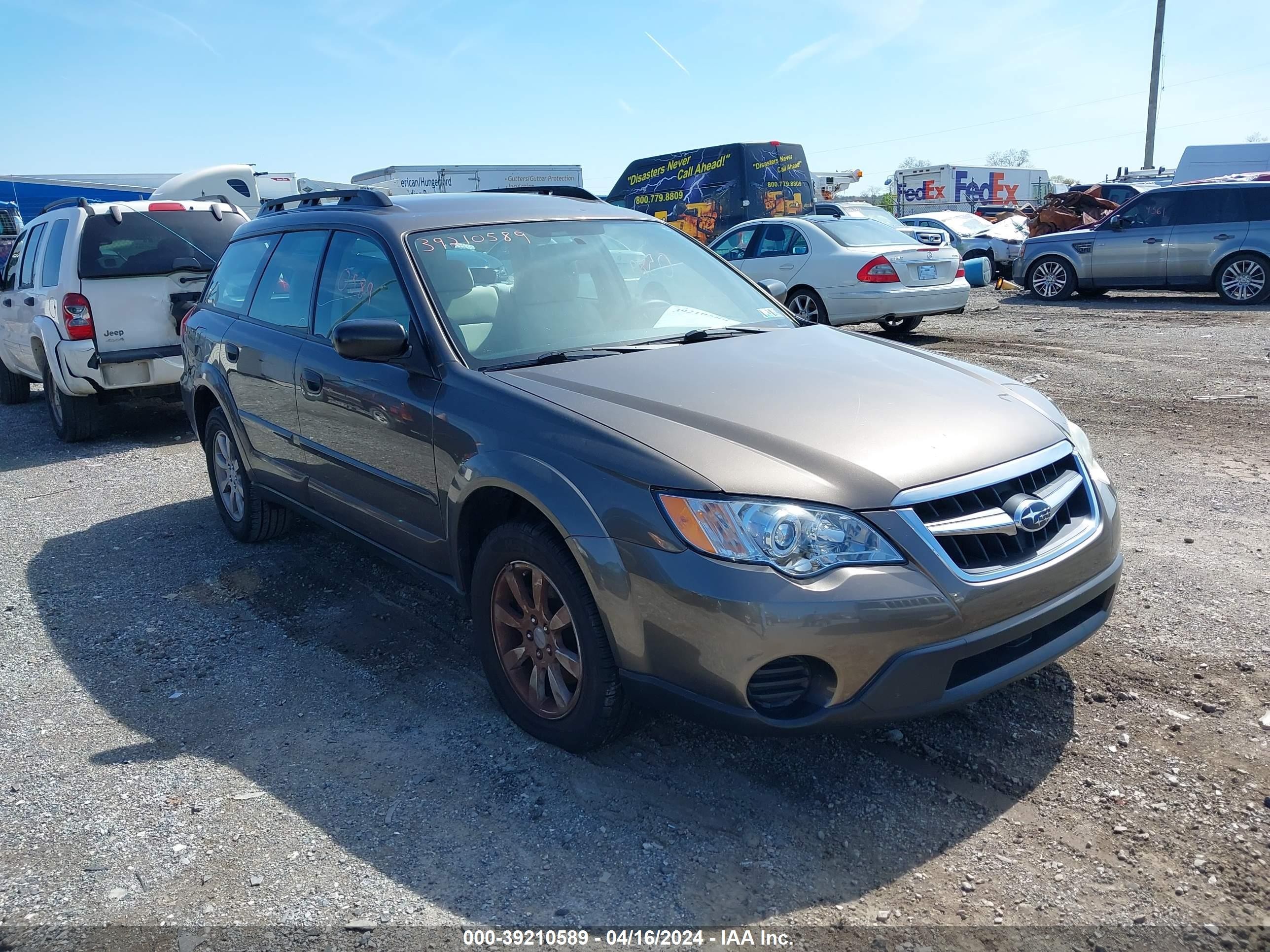 SUBARU OUTBACK 2009 4s4bp60cx97340841