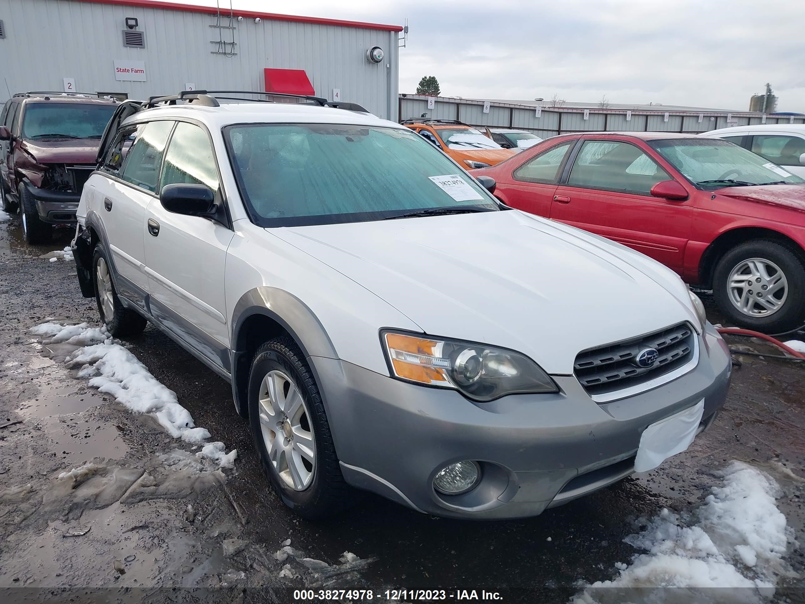 SUBARU OUTBACK 2005 4s4bp61c057347452