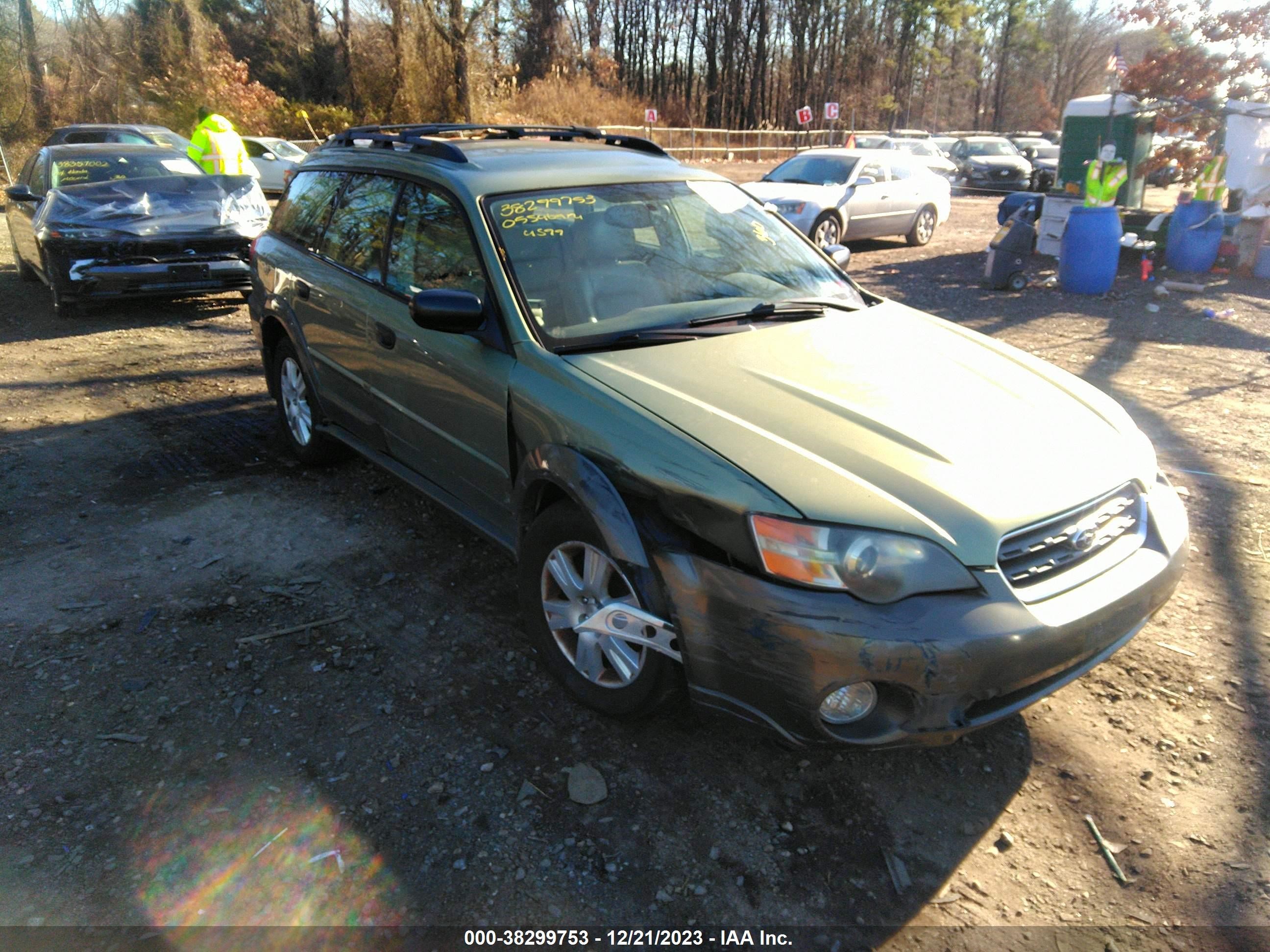 SUBARU OUTBACK 2005 4s4bp61c057369256