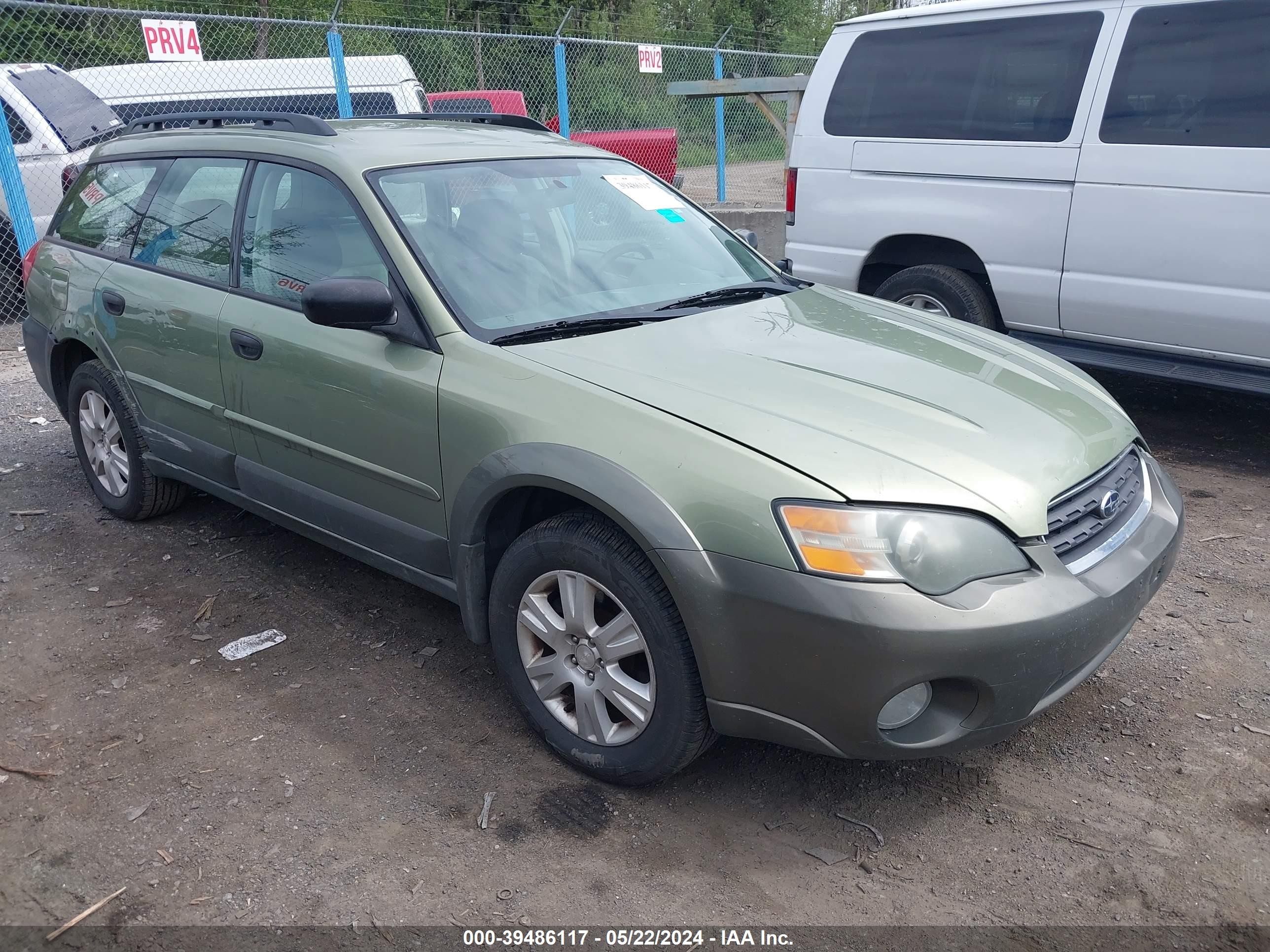 SUBARU OUTBACK 2005 4s4bp61c057381942