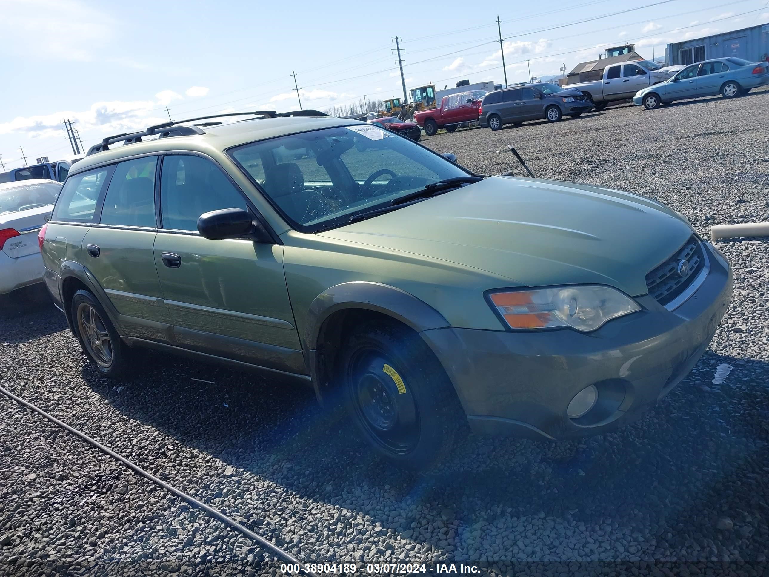 SUBARU OUTBACK 2006 4s4bp61c067360039