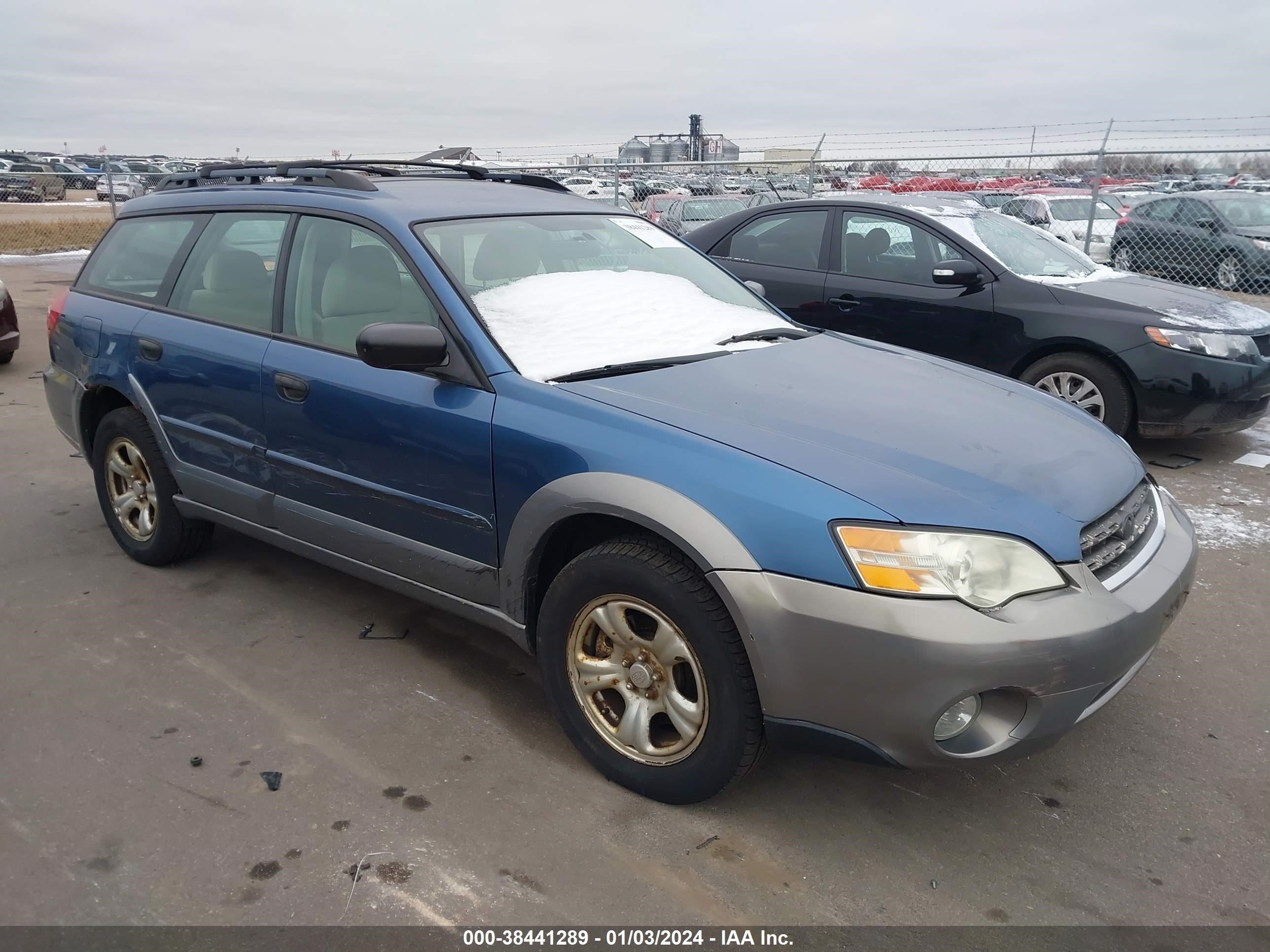 SUBARU OUTBACK 2007 4s4bp61c077334283