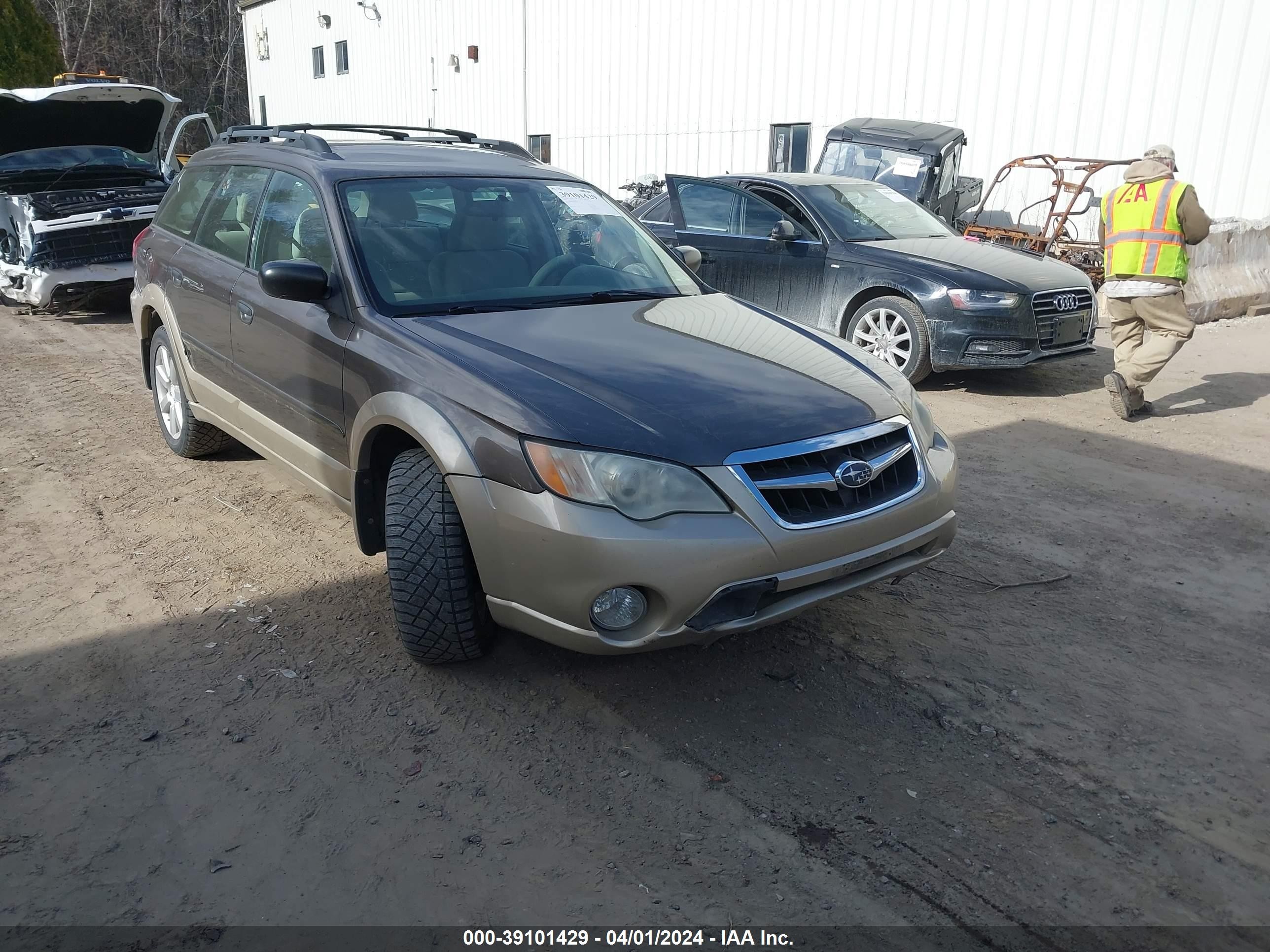 SUBARU OUTBACK 2008 4s4bp61c087306100