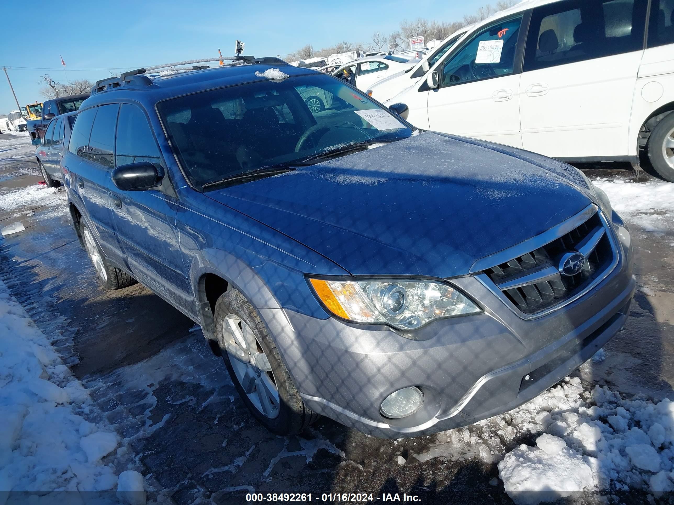 SUBARU OUTBACK 2008 4s4bp61c087318148