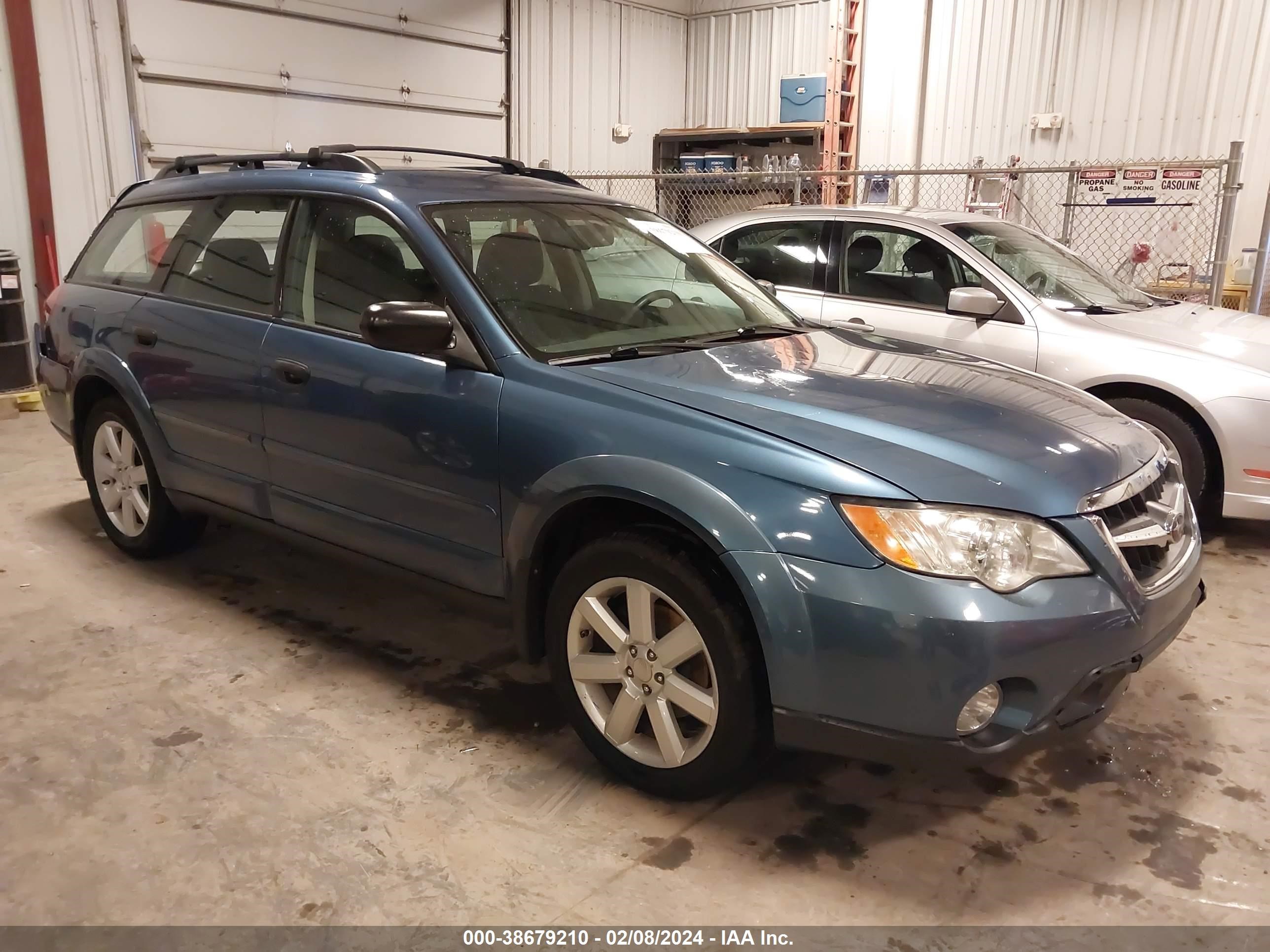 SUBARU OUTBACK 2008 4s4bp61c087326539