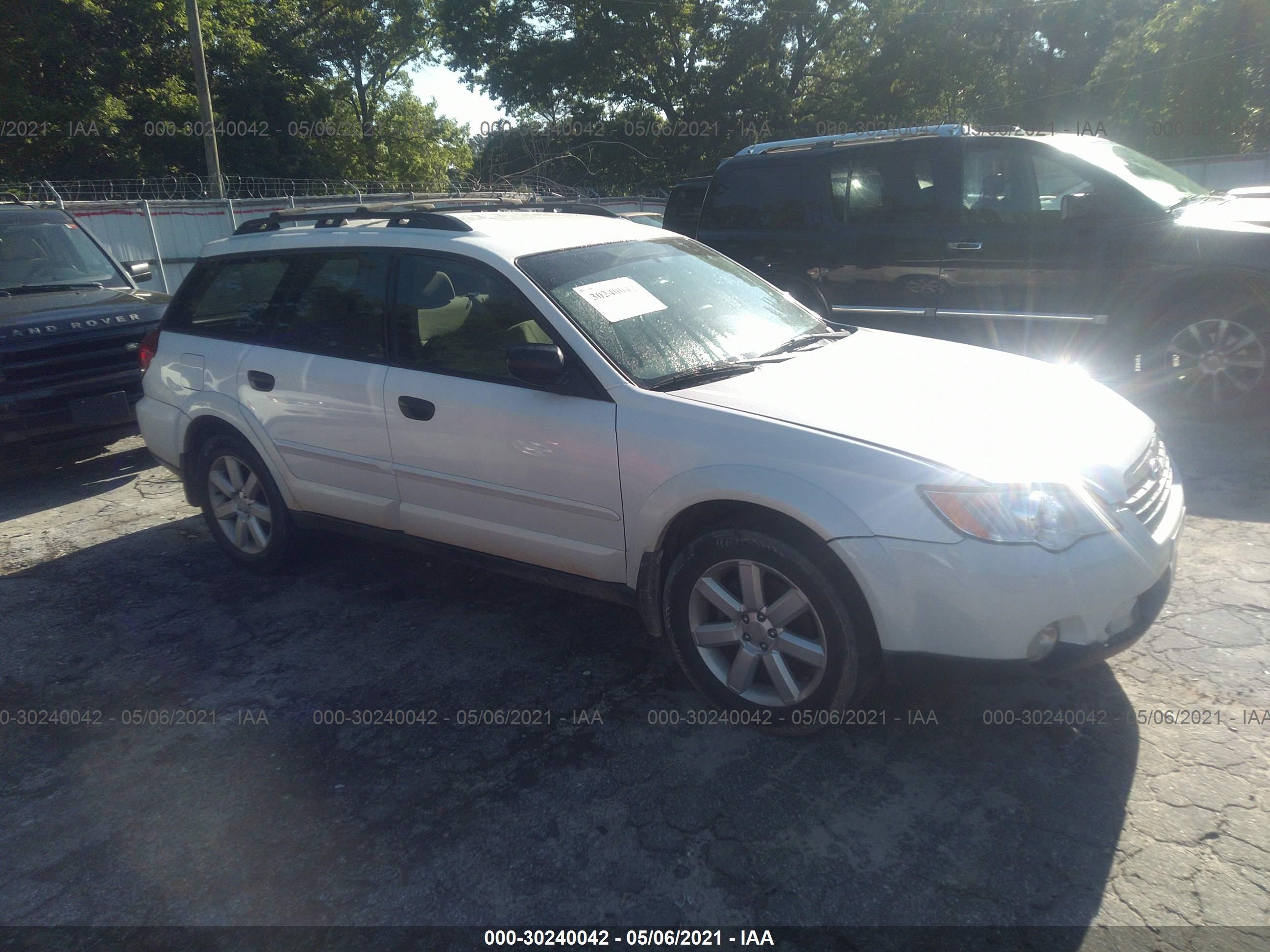 SUBARU OUTBACK 2008 4s4bp61c087343065