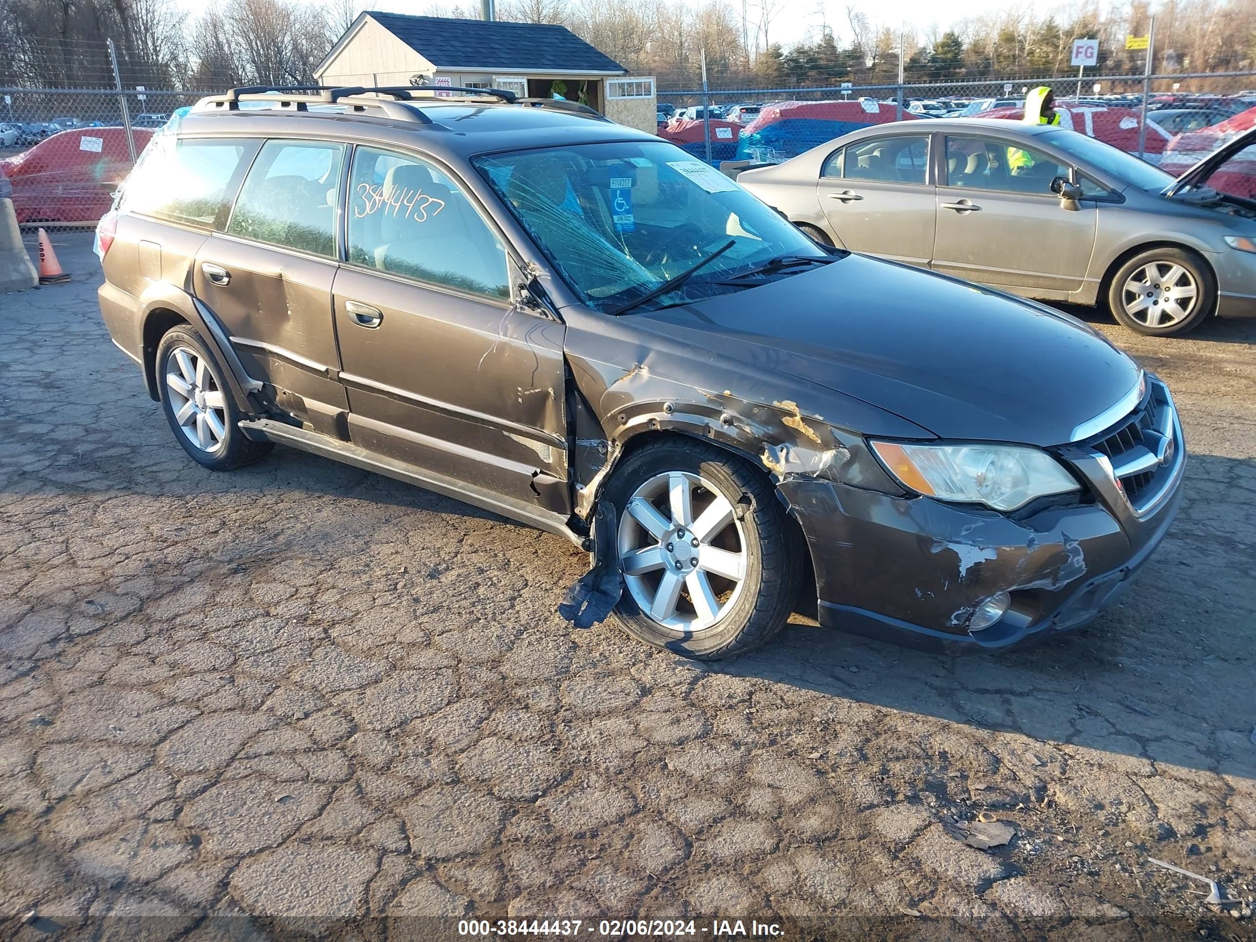 SUBARU OUTBACK 2008 4s4bp61c087346144