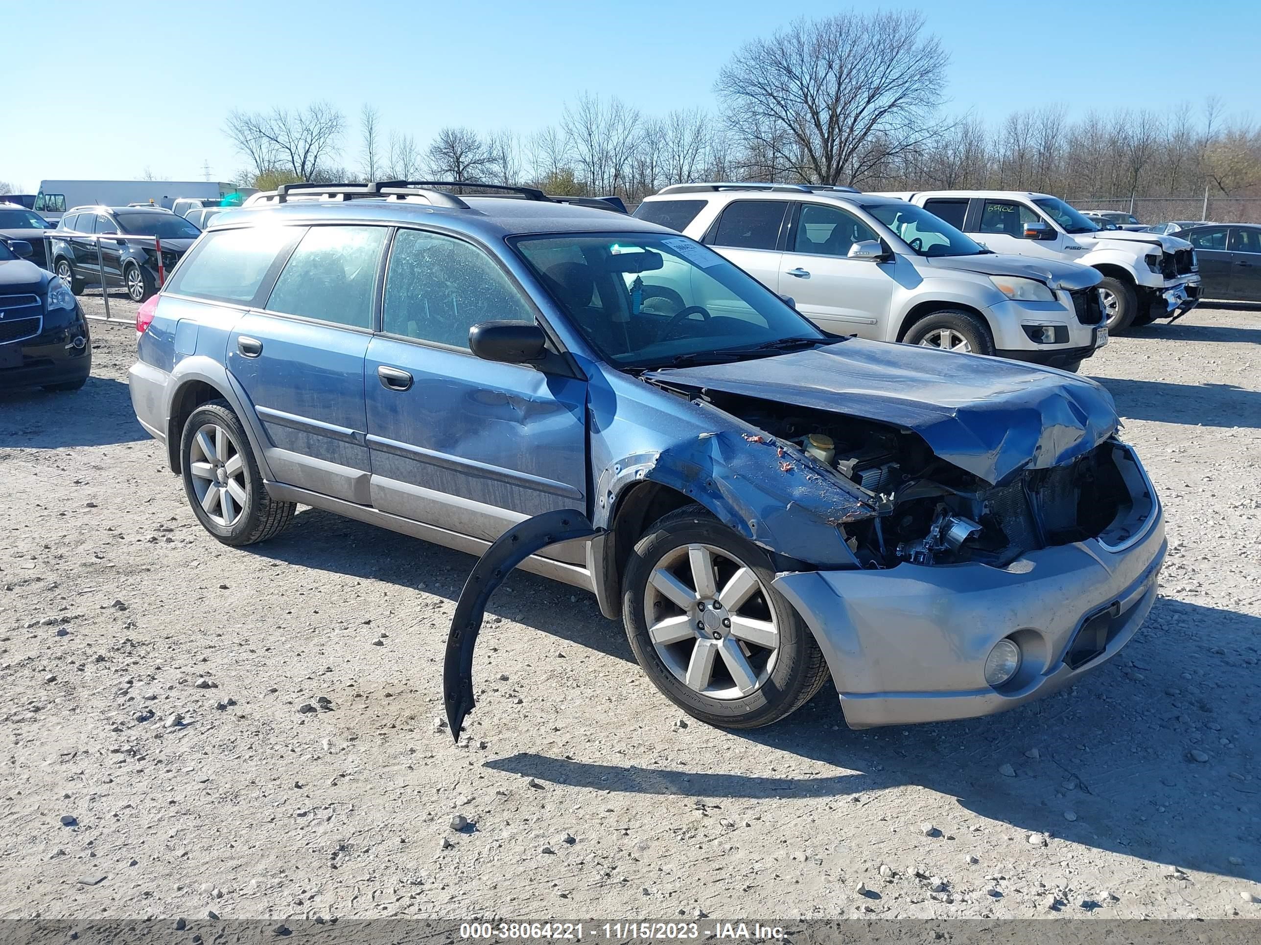 SUBARU OUTBACK 2008 4s4bp61c087366328