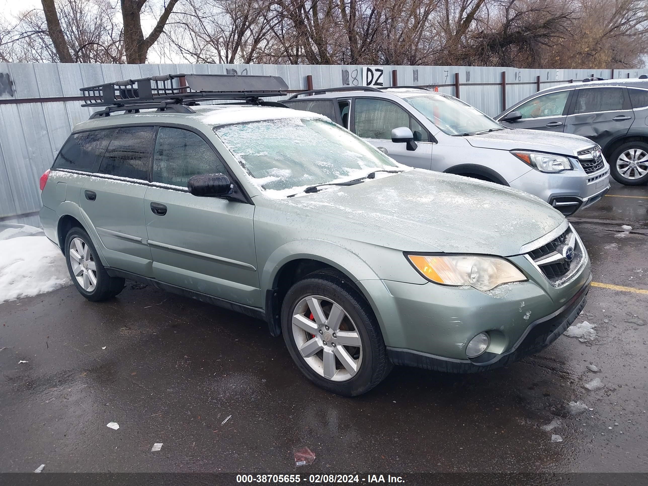 SUBARU OUTBACK 2009 4s4bp61c097318992