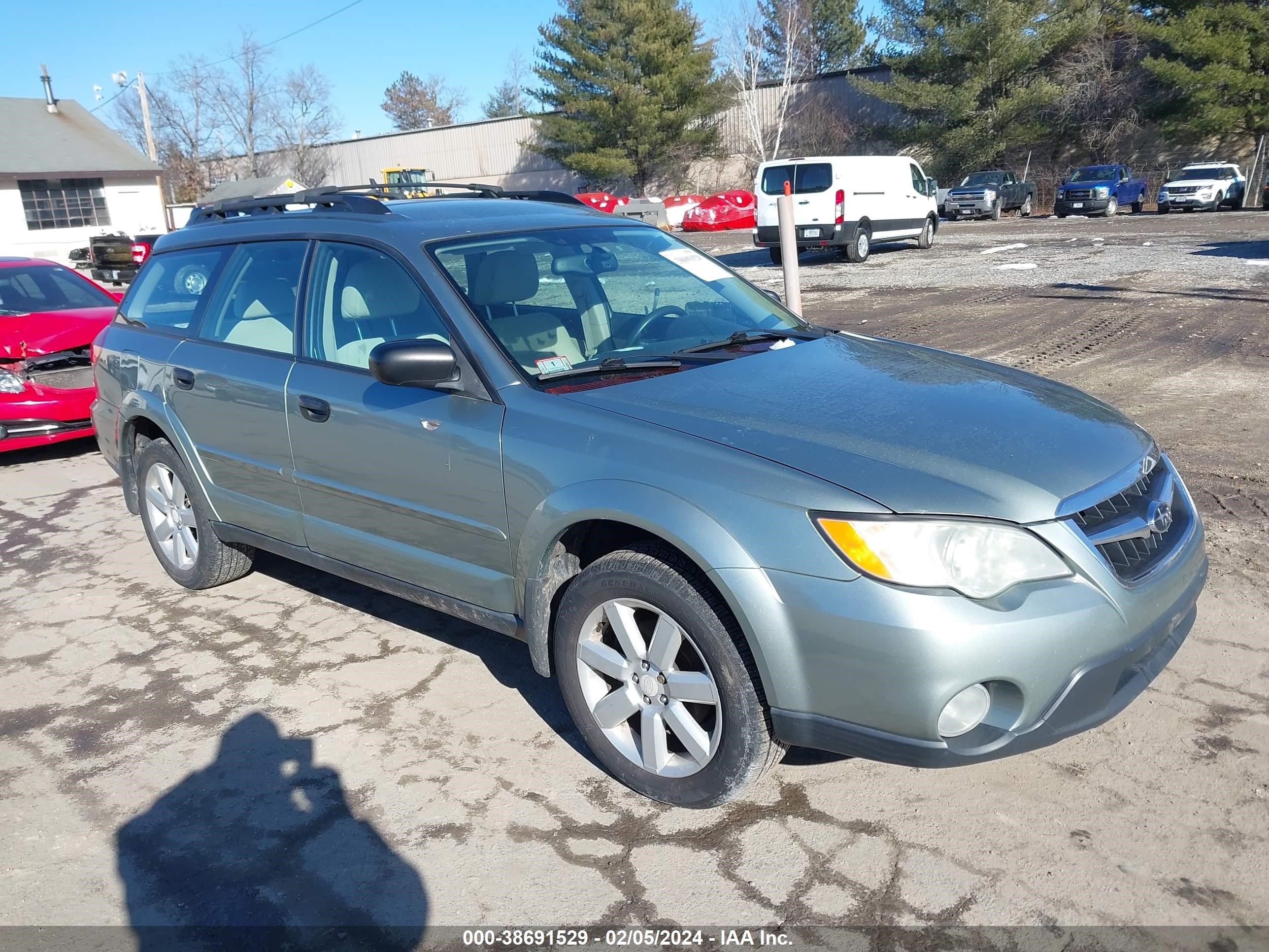 SUBARU OUTBACK 2009 4s4bp61c097346422