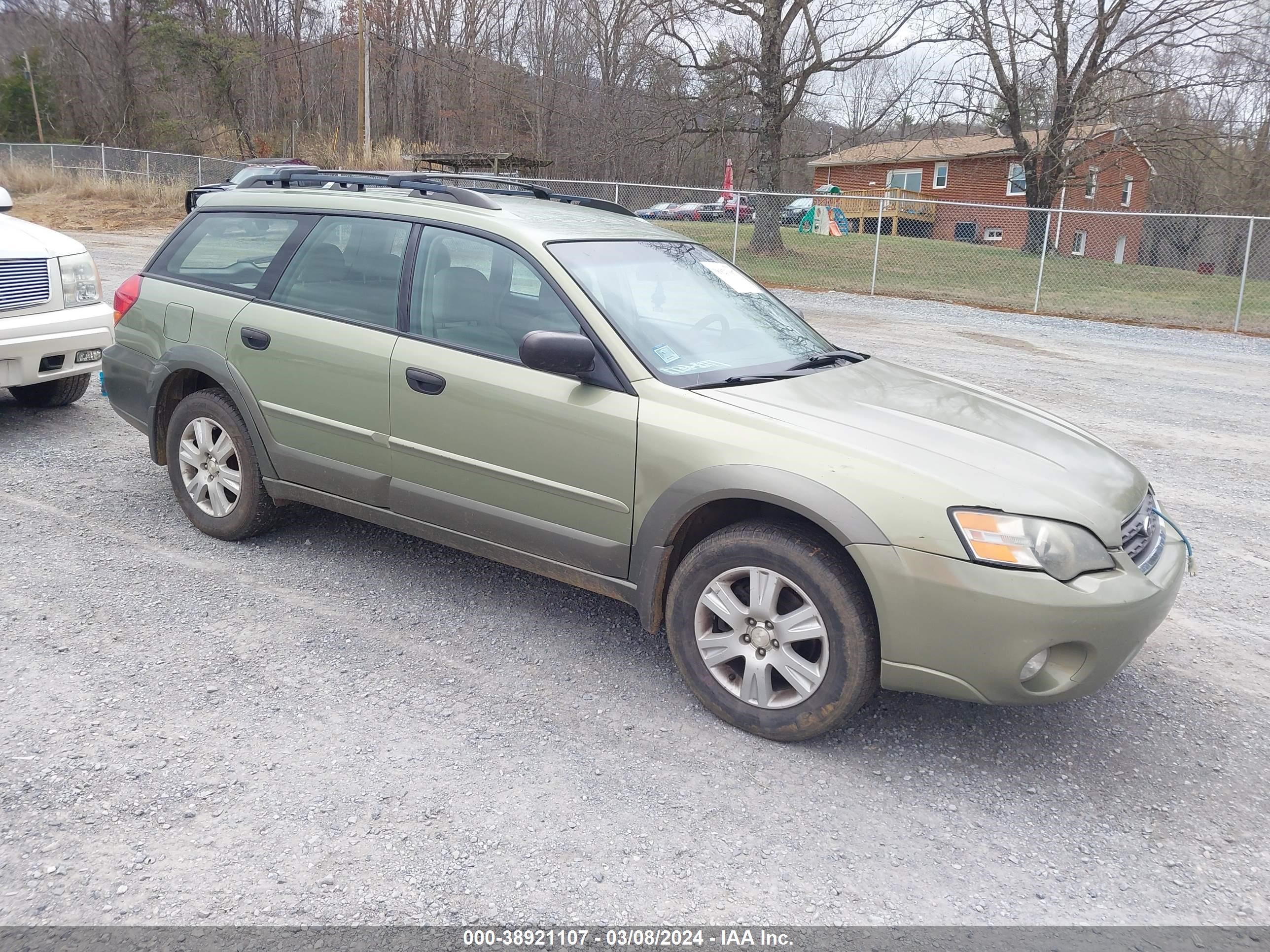 SUBARU OUTBACK 2005 4s4bp61c157306506