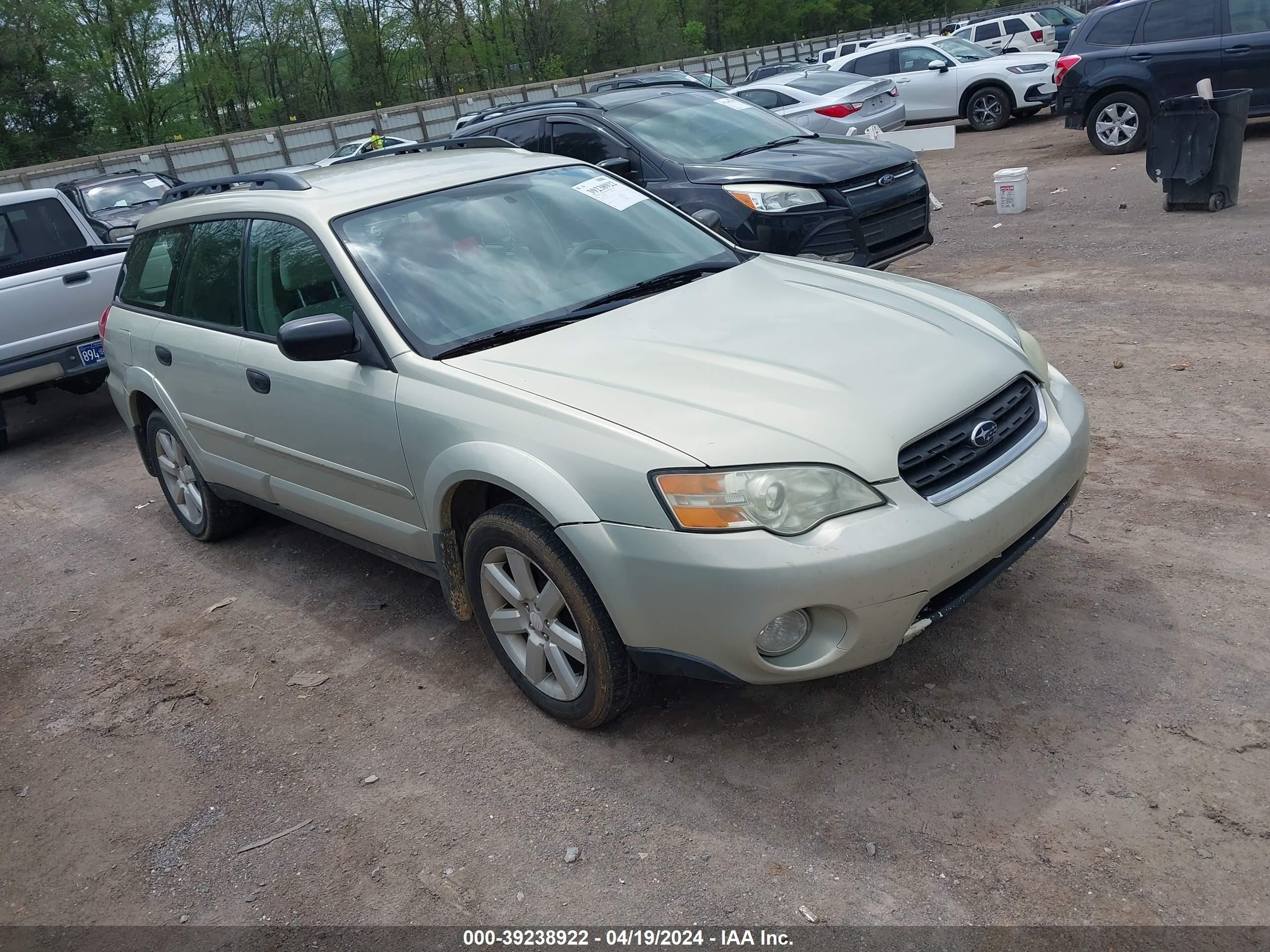 SUBARU OUTBACK 2006 4s4bp61c167303655