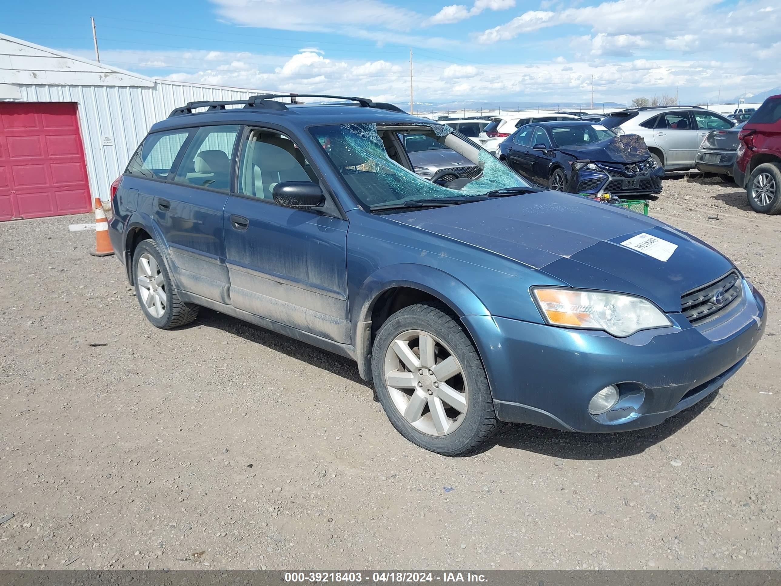 SUBARU OUTBACK 2006 4s4bp61c167329480