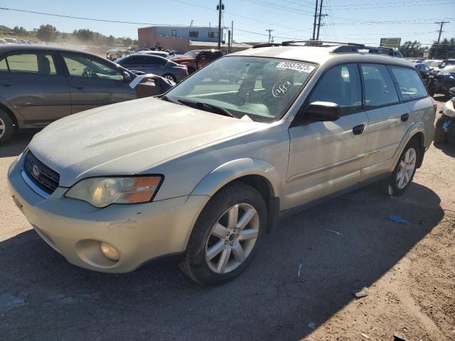 SUBARU LEGACY OUT 2006 4s4bp61c167362124