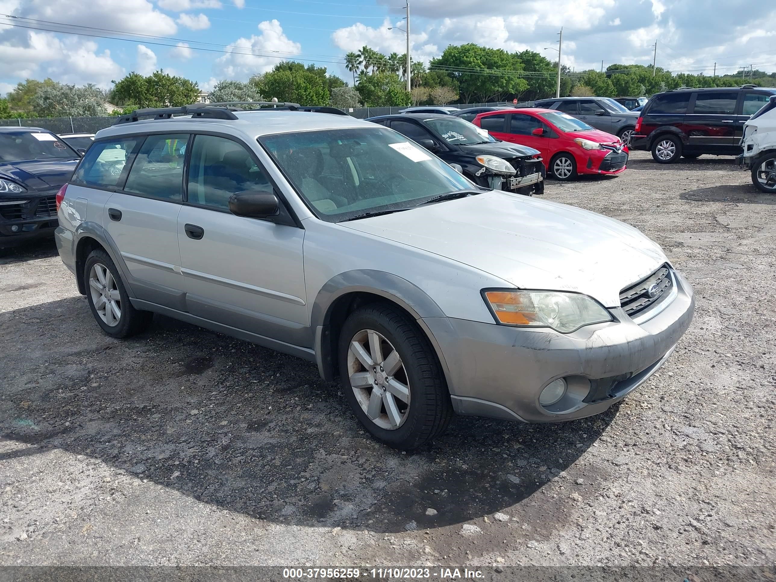 SUBARU OUTBACK 2007 4s4bp61c177309277