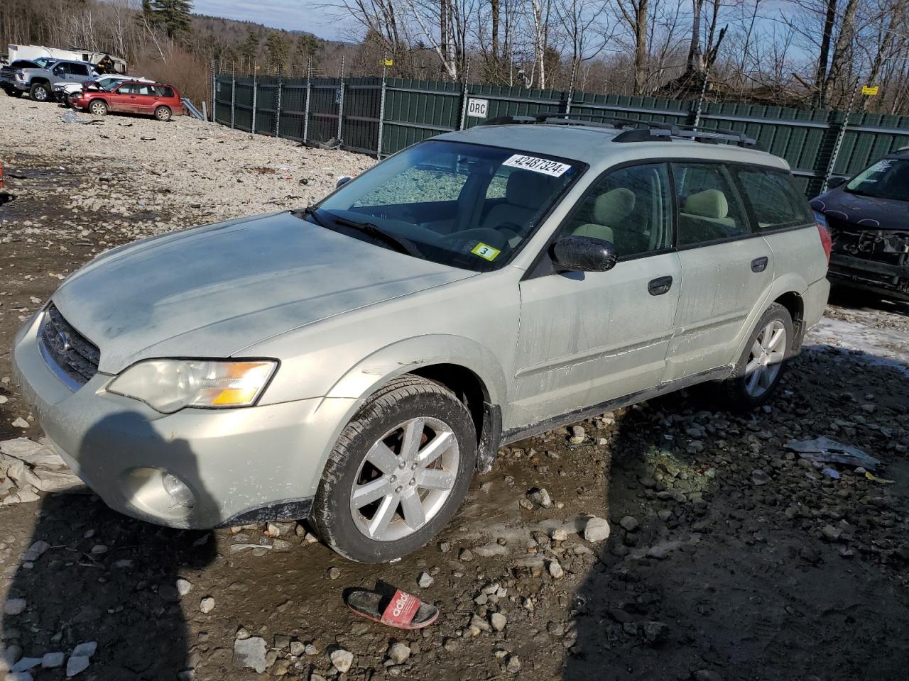 SUBARU OUTBACK 2007 4s4bp61c177316441