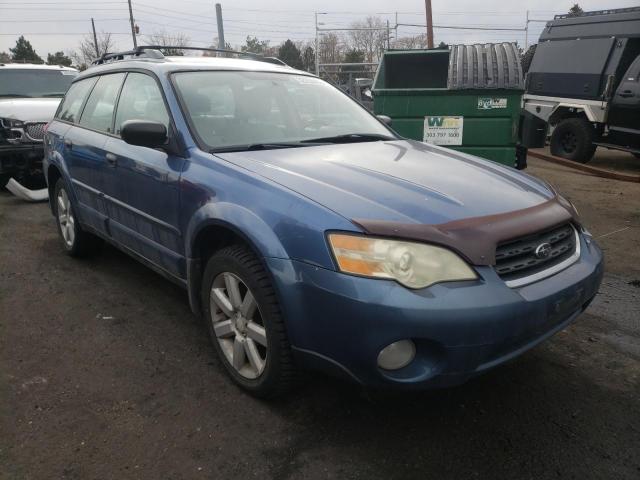 SUBARU LEGACY OUT 2007 4s4bp61c177340108