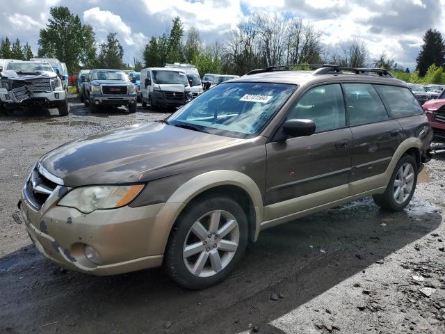 SUBARU OUTBACK 2008 4s4bp61c187315369