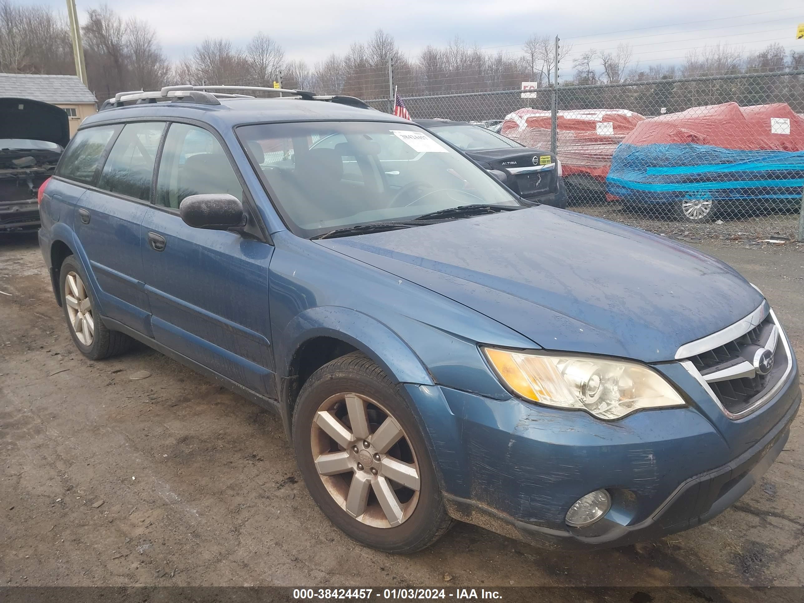 SUBARU OUTBACK 2008 4s4bp61c187361347