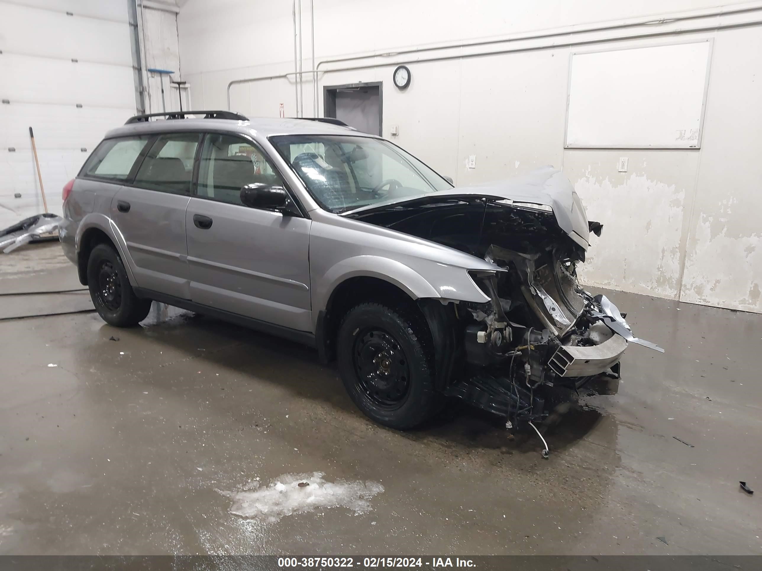 SUBARU OUTBACK 2008 4s4bp61c187365771