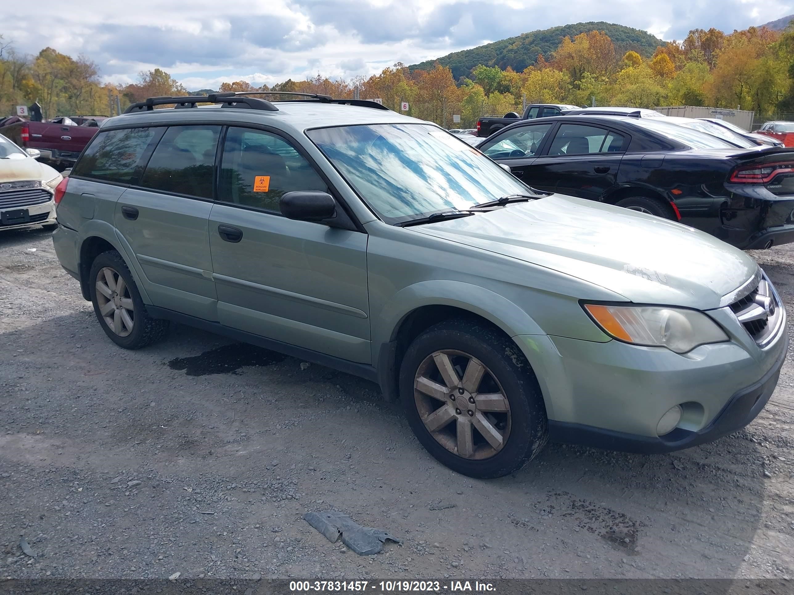 SUBARU OUTBACK 2009 4s4bp61c197343383