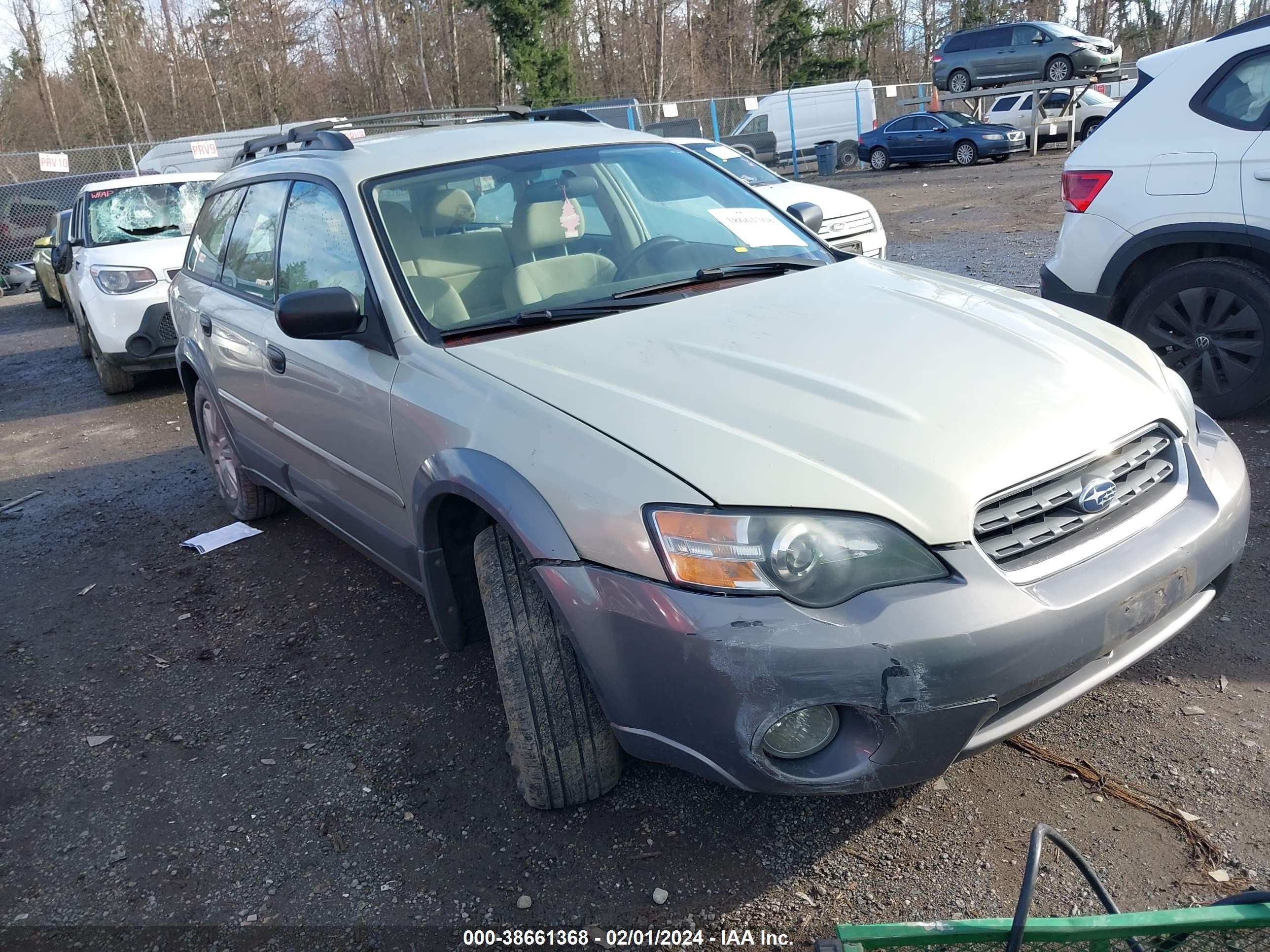 SUBARU OUTBACK 2005 4s4bp61c257322052