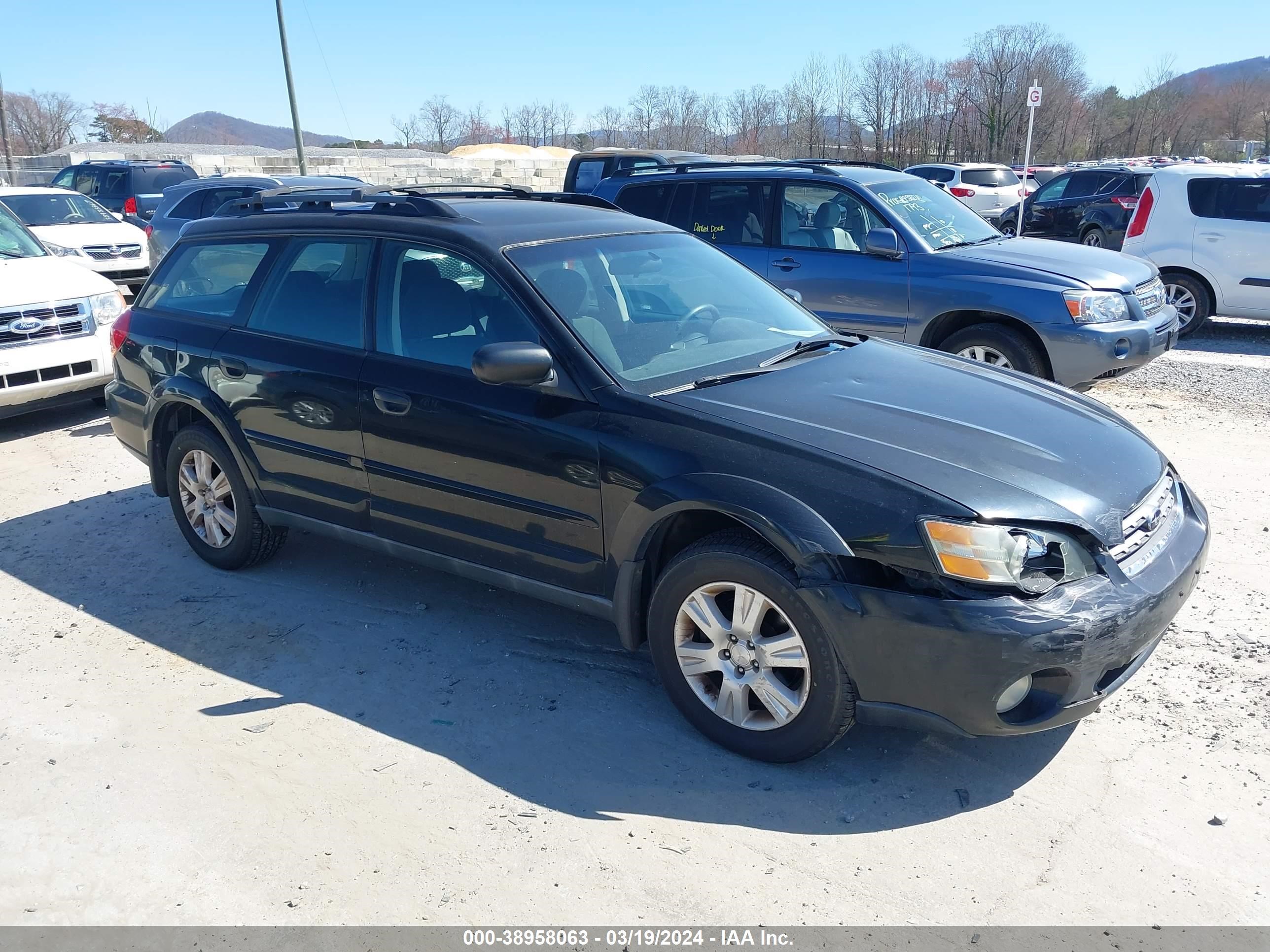 SUBARU OUTBACK 2005 4s4bp61c257326098