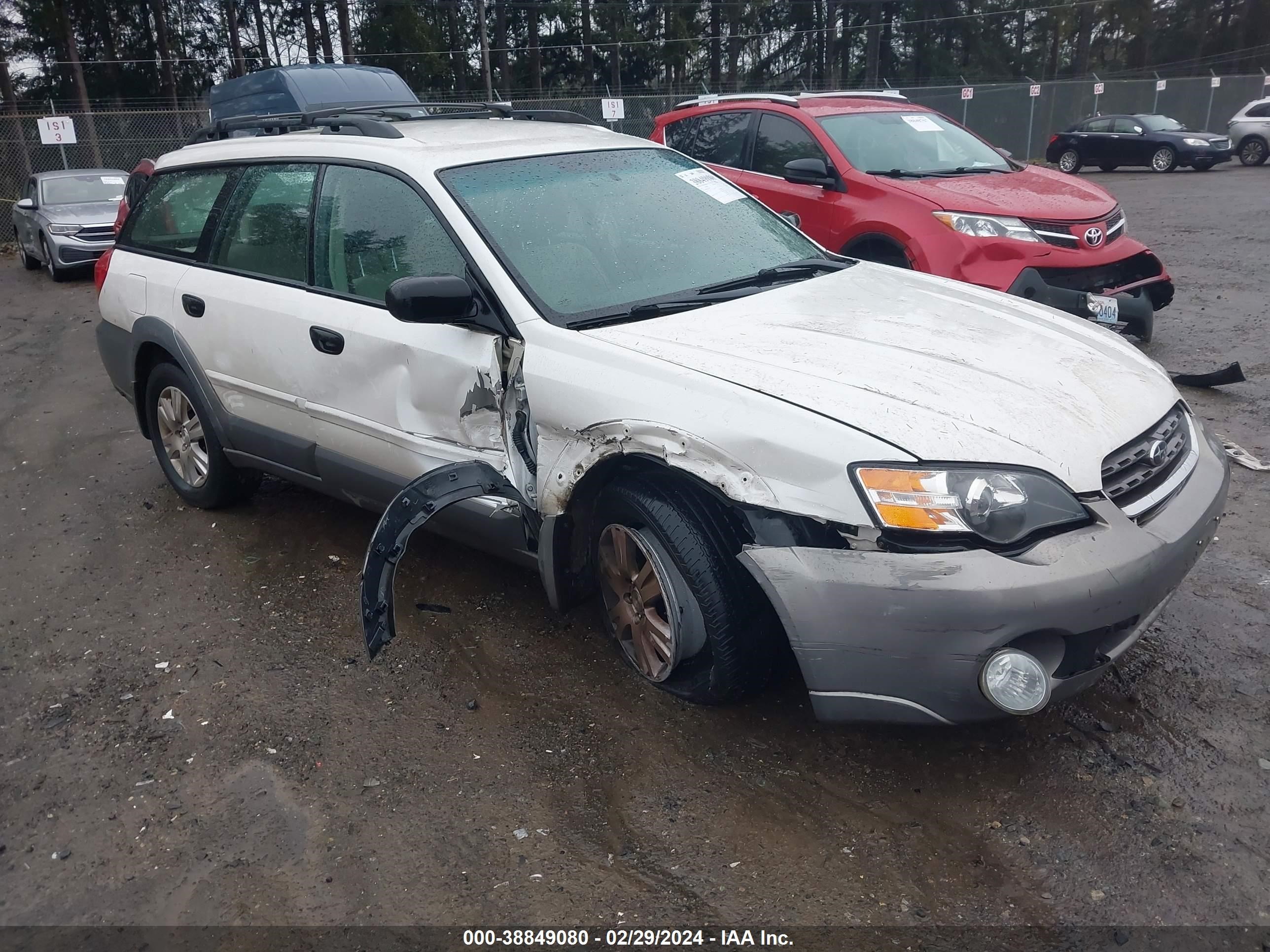 SUBARU OUTBACK 2005 4s4bp61c257329633