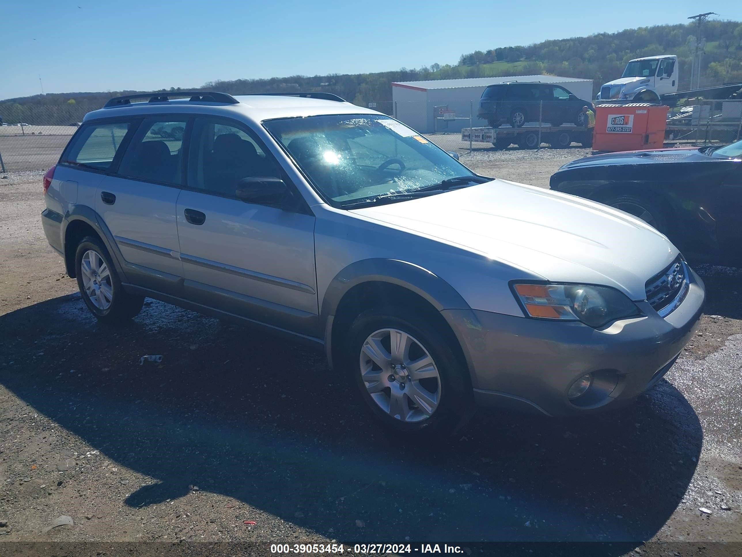 SUBARU OUTBACK 2005 4s4bp61c257351051