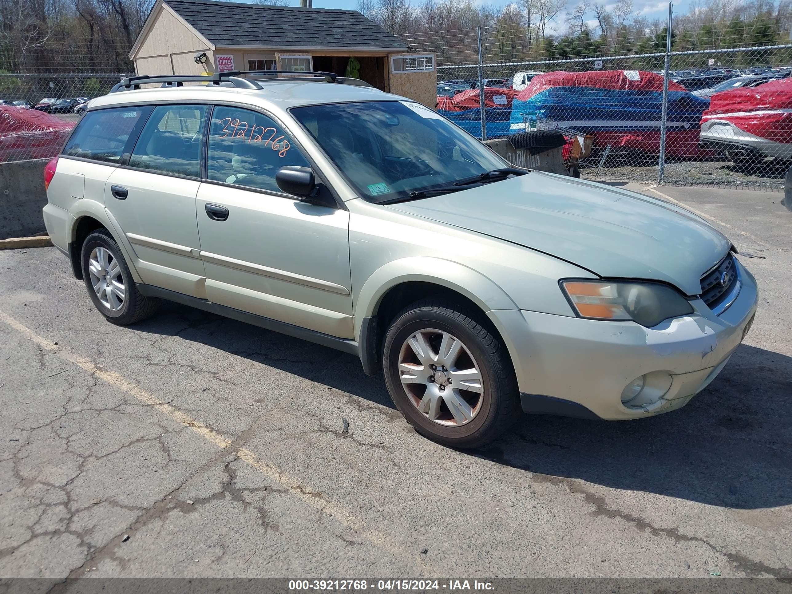 SUBARU OUTBACK 2005 4s4bp61c257370117