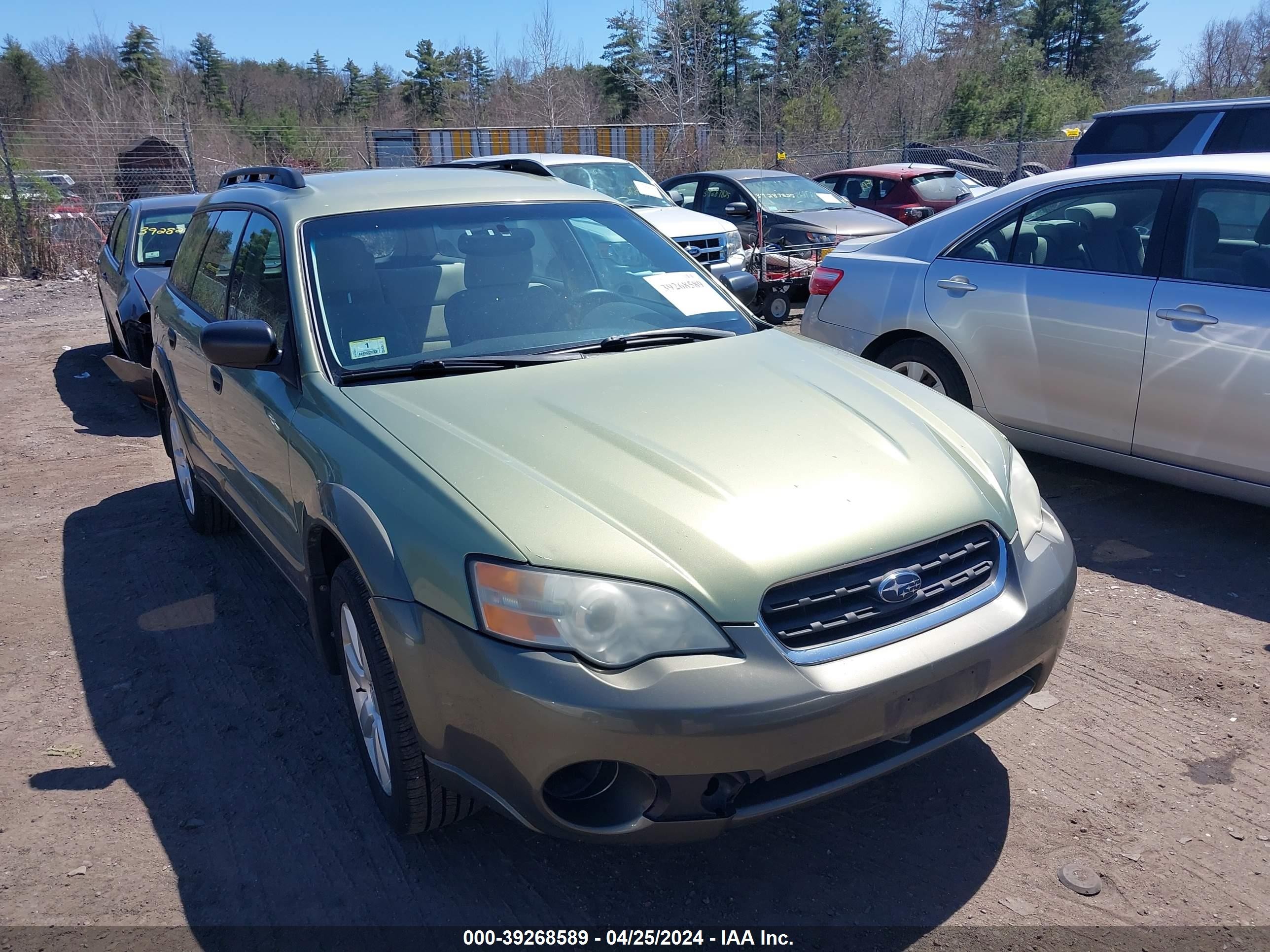 SUBARU OUTBACK 2006 4s4bp61c266342440