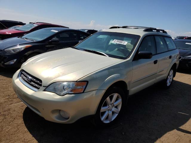 SUBARU LEGACY OUT 2006 4s4bp61c267307410