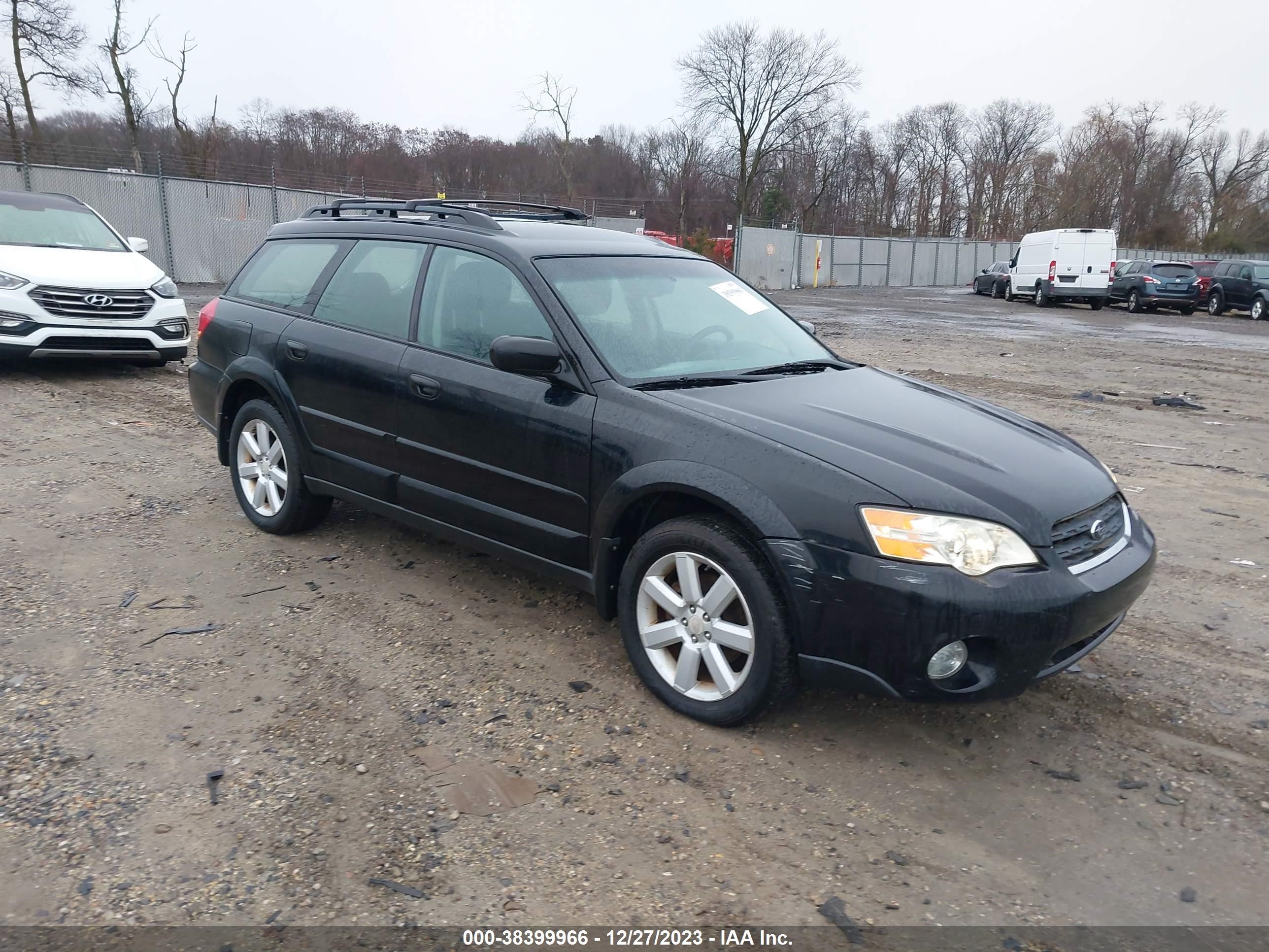 SUBARU OUTBACK 2007 4s4bp61c277309319