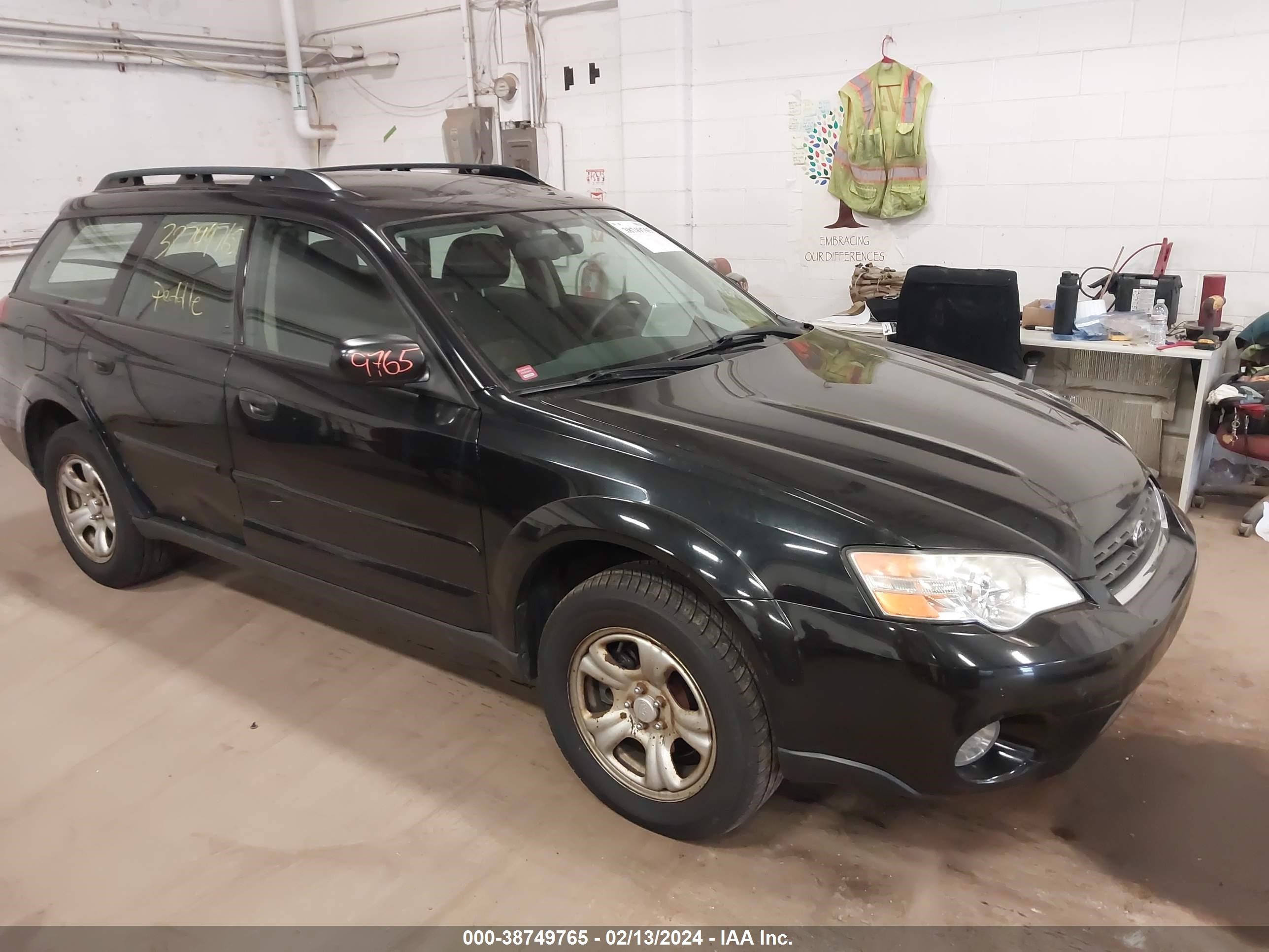 SUBARU OUTBACK 2007 4s4bp61c277312897